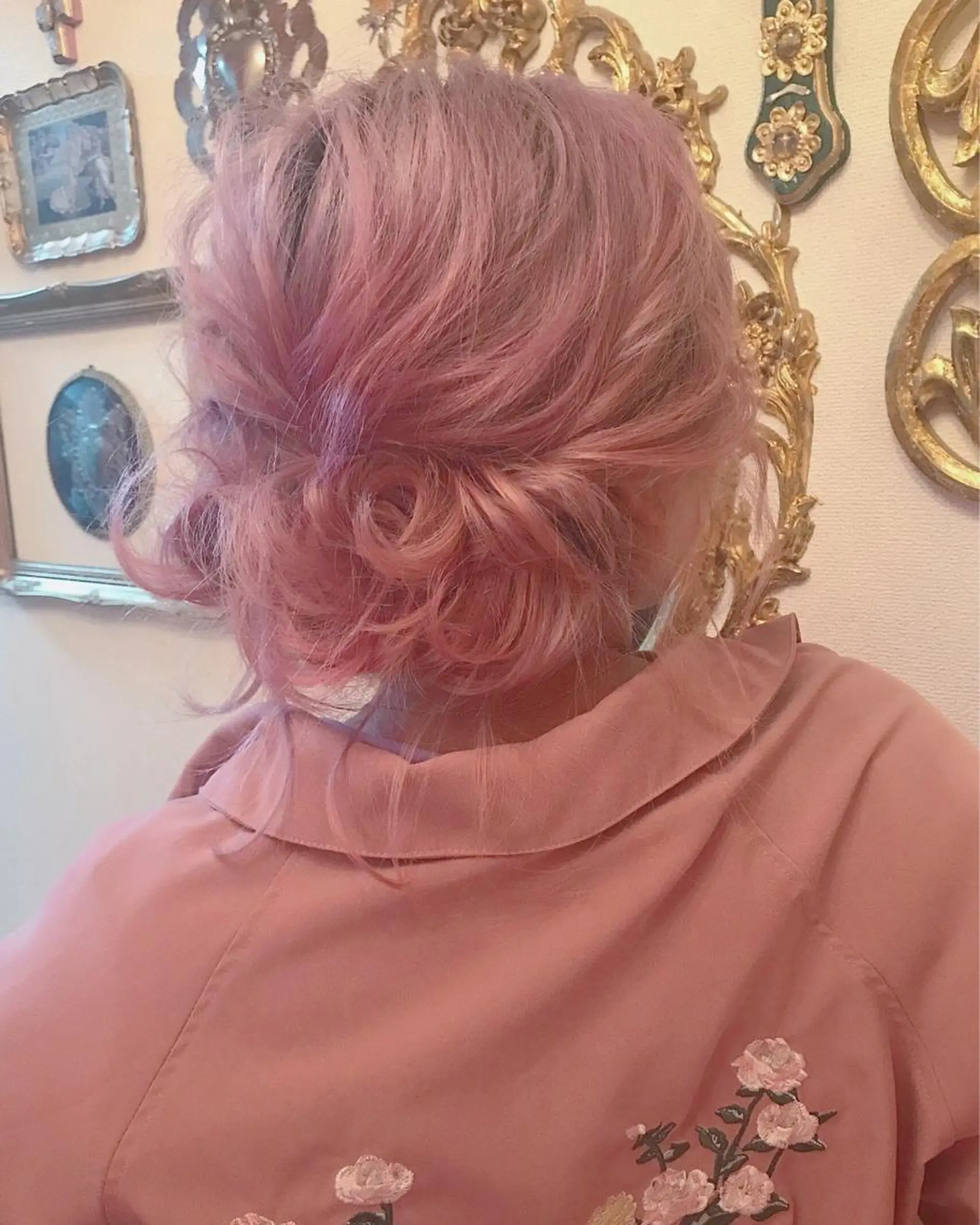 セミロング ヘアアレンジ 錦糸町駅前サロン🎀 髪質改善千早のヘアスタイル