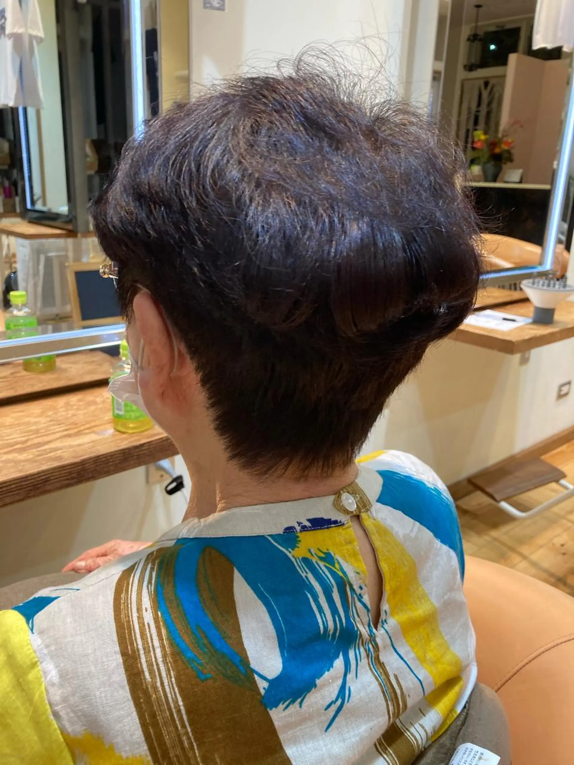 ショート カラー ショートカット／ 明千（ミチ）のヘアスタイル