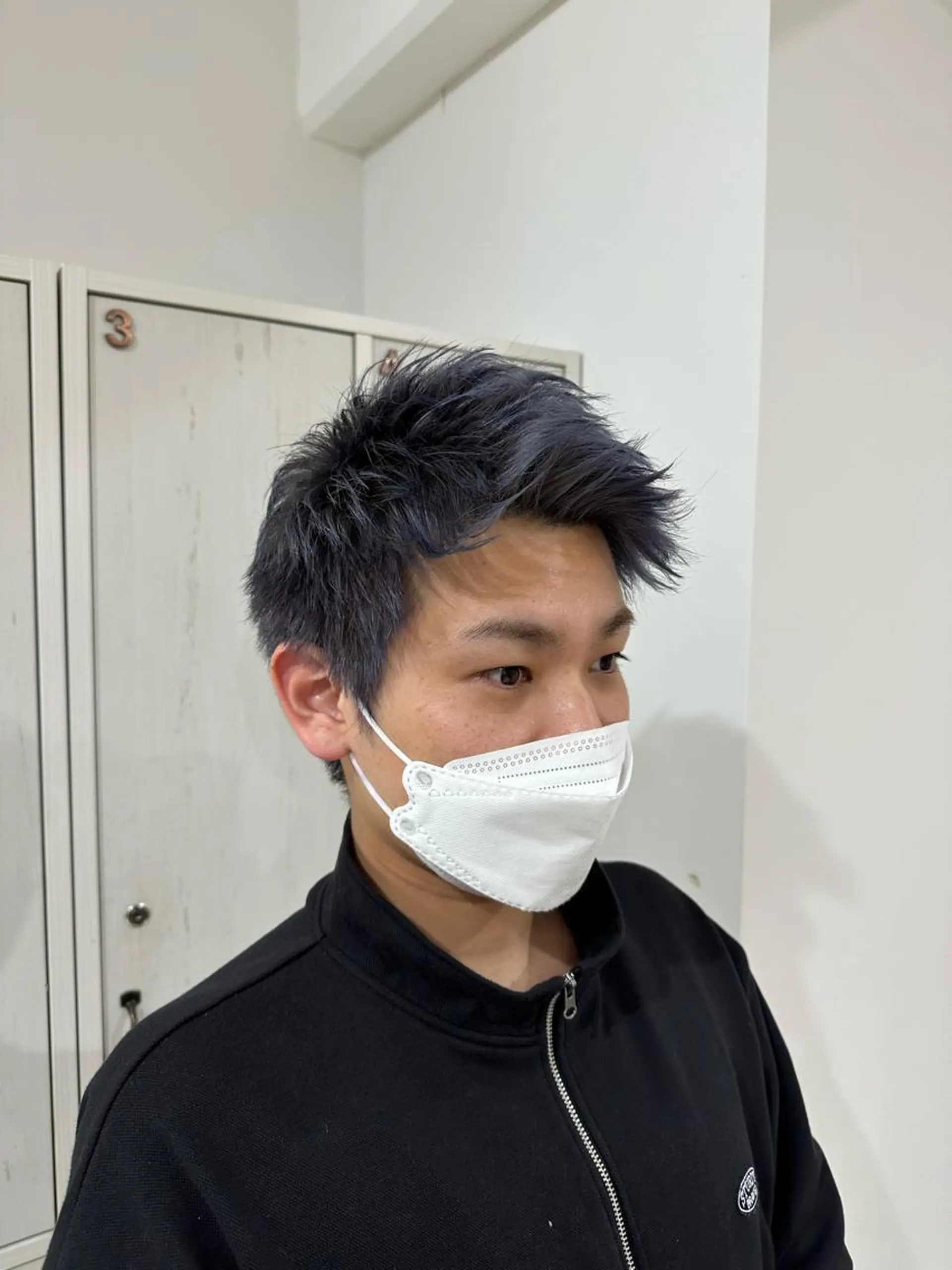ショート メンズ スパイキーショート ショートヘア 縮毛矯正／ 堺 健人のヘアスタイル