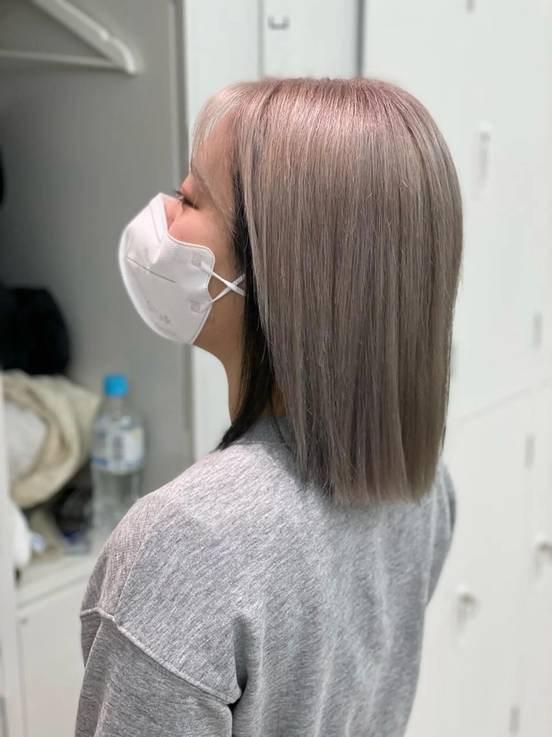 ミディアム カラー ショーヤ/ブリーチ /エクステのヘアスタイル