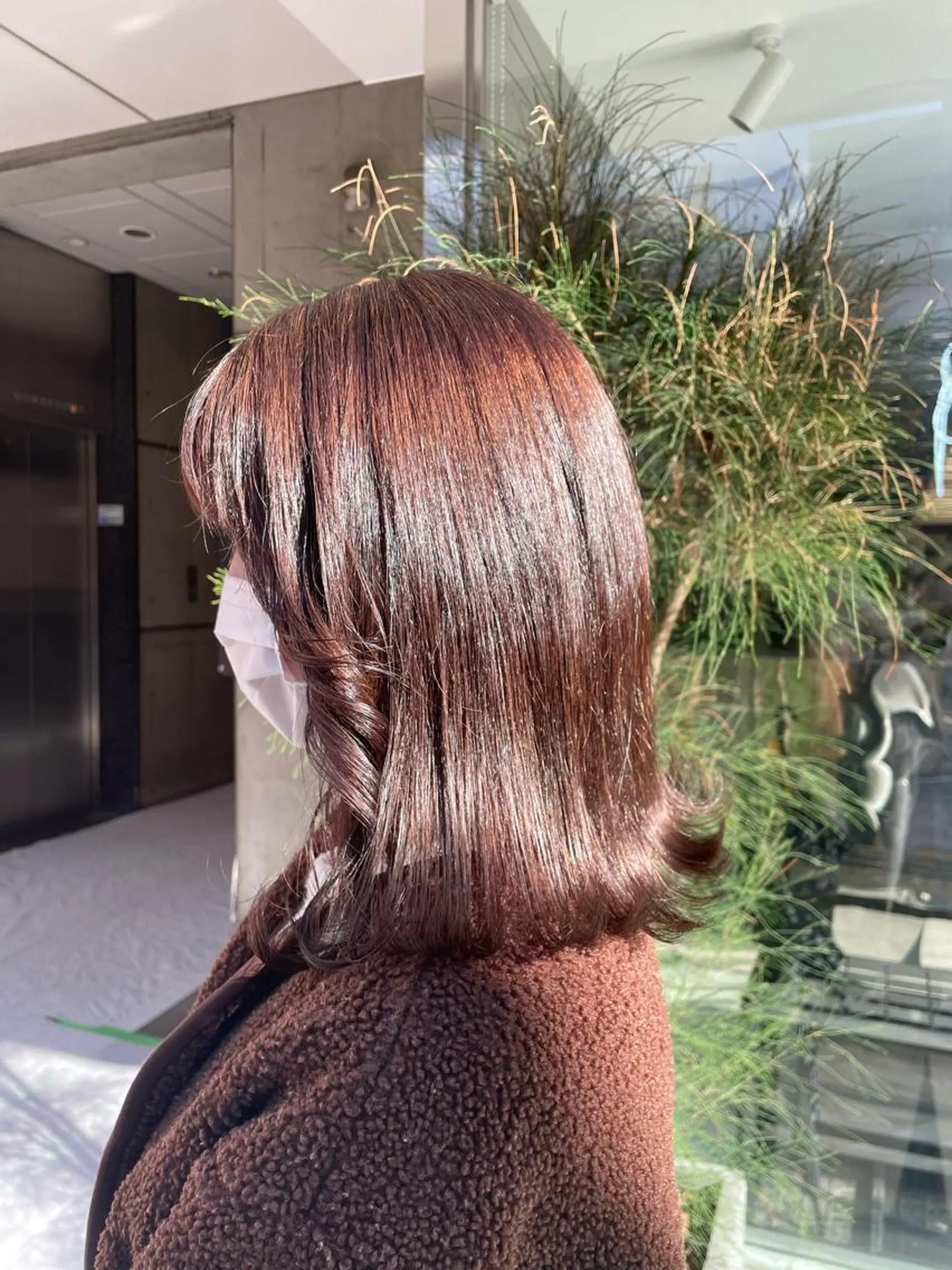 ミディアム カラー ベージュカラー ラベンダーカラー ラベンダーベージュ オレンジ ヘアカラー 🧁はるひ/ ZEST Ivy🎀のヘアスタイル