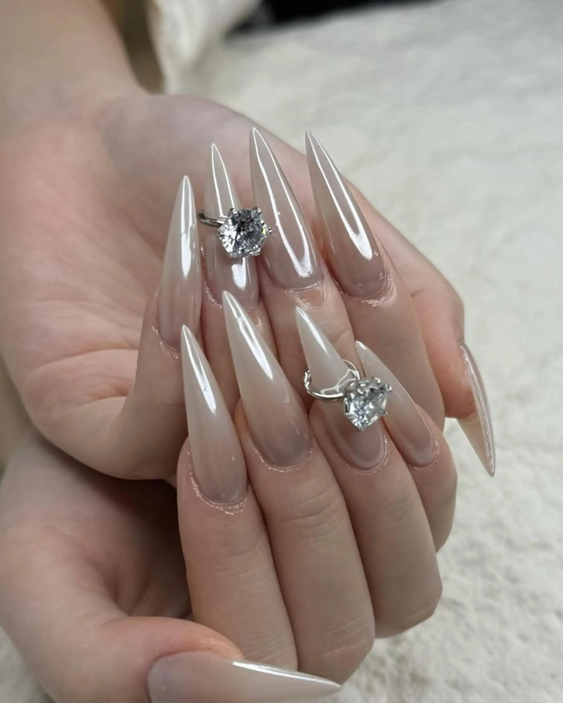 ネイル オーロラネイル ネイルチップ RIKO REMIのネイルデザイン