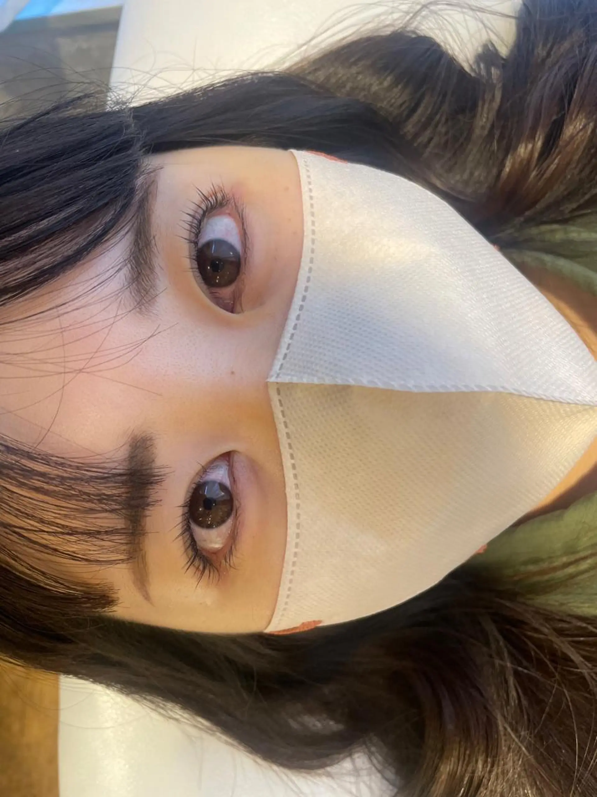 マツエク・マツパ Dカール パリジェンヌラッシュリフト 一重×まつ毛パーマ Colk ☆のマツエク・マツパデザイン