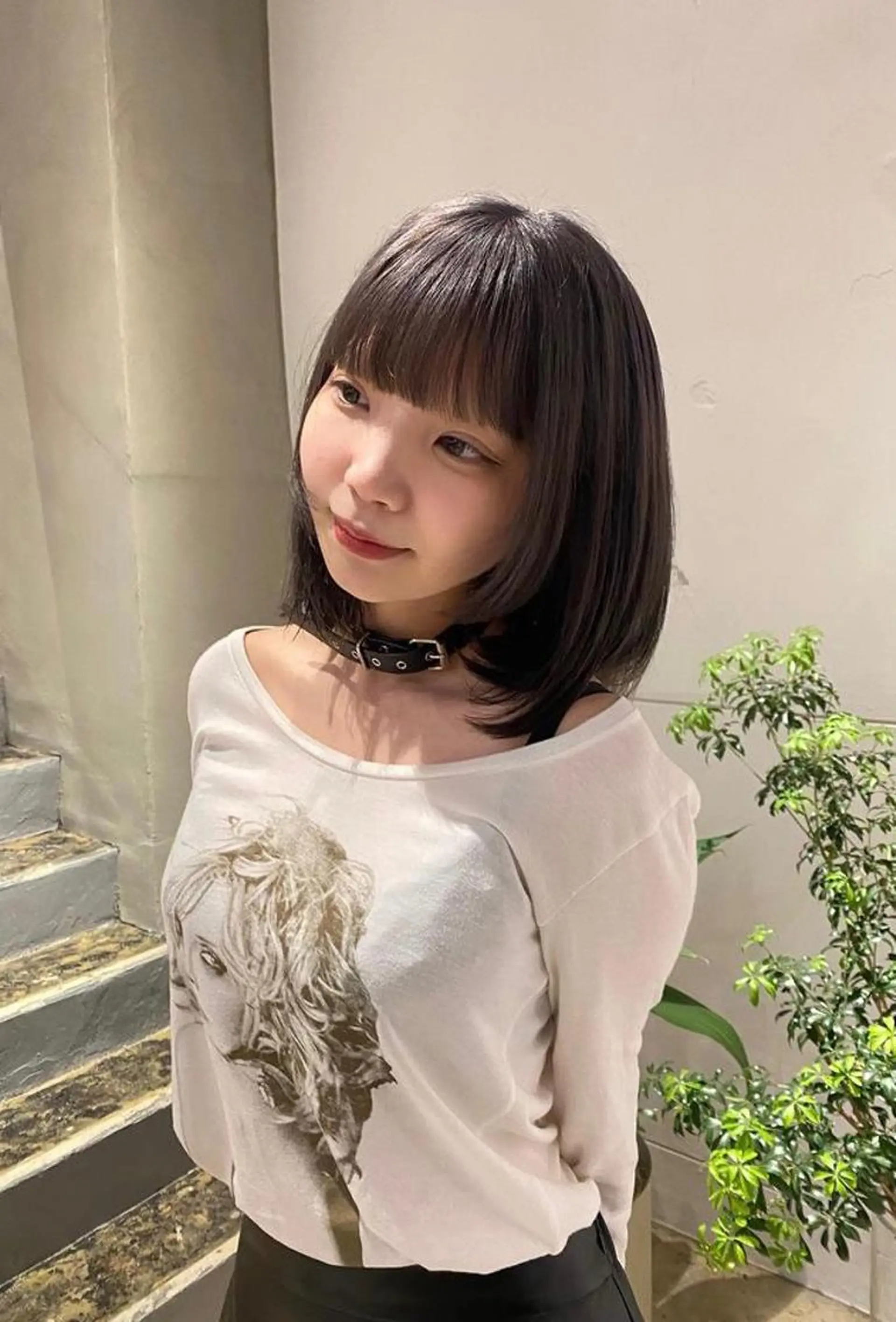 ミディアム レイヤーカット/ ダブルカラーサクライのヘアスタイル