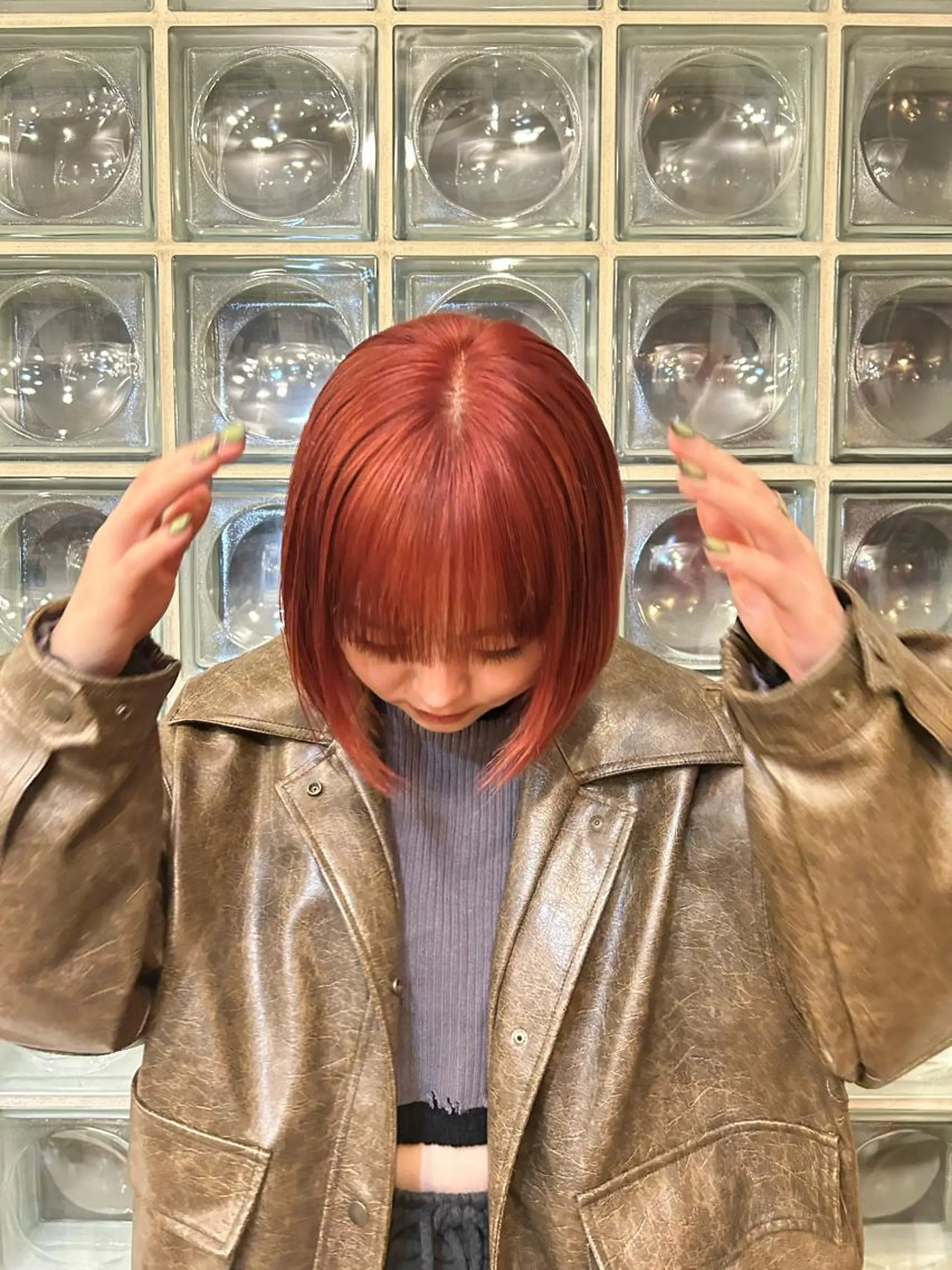 ショート カラー ブリーチ ヘアカラー 小島 颯太のヘアスタイル