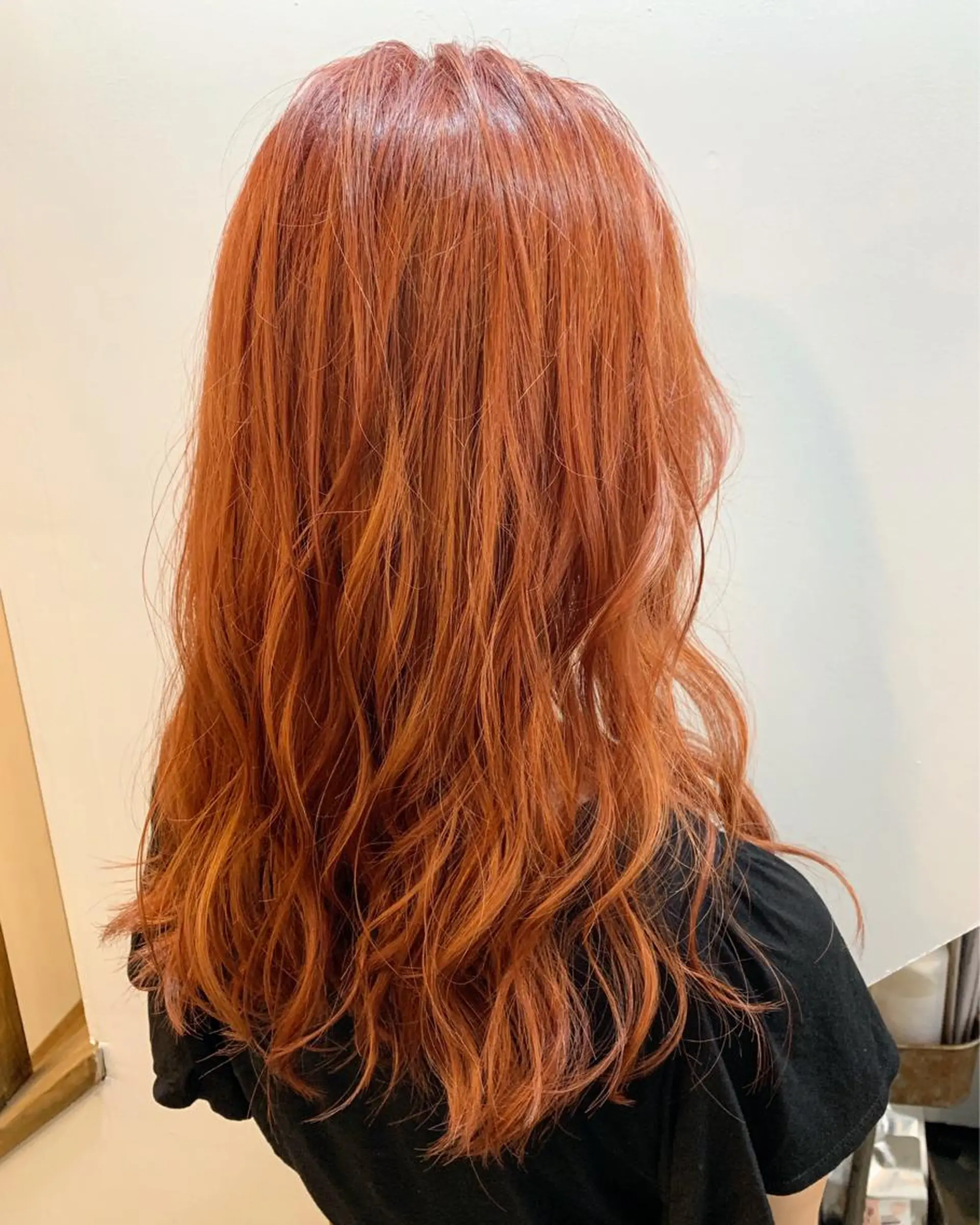 ロング カラー ネイル マツエク・マツパ 黒髪 ブリーチ ヘアカラー ブリーチ特化 / share 元太のヘアスタイル