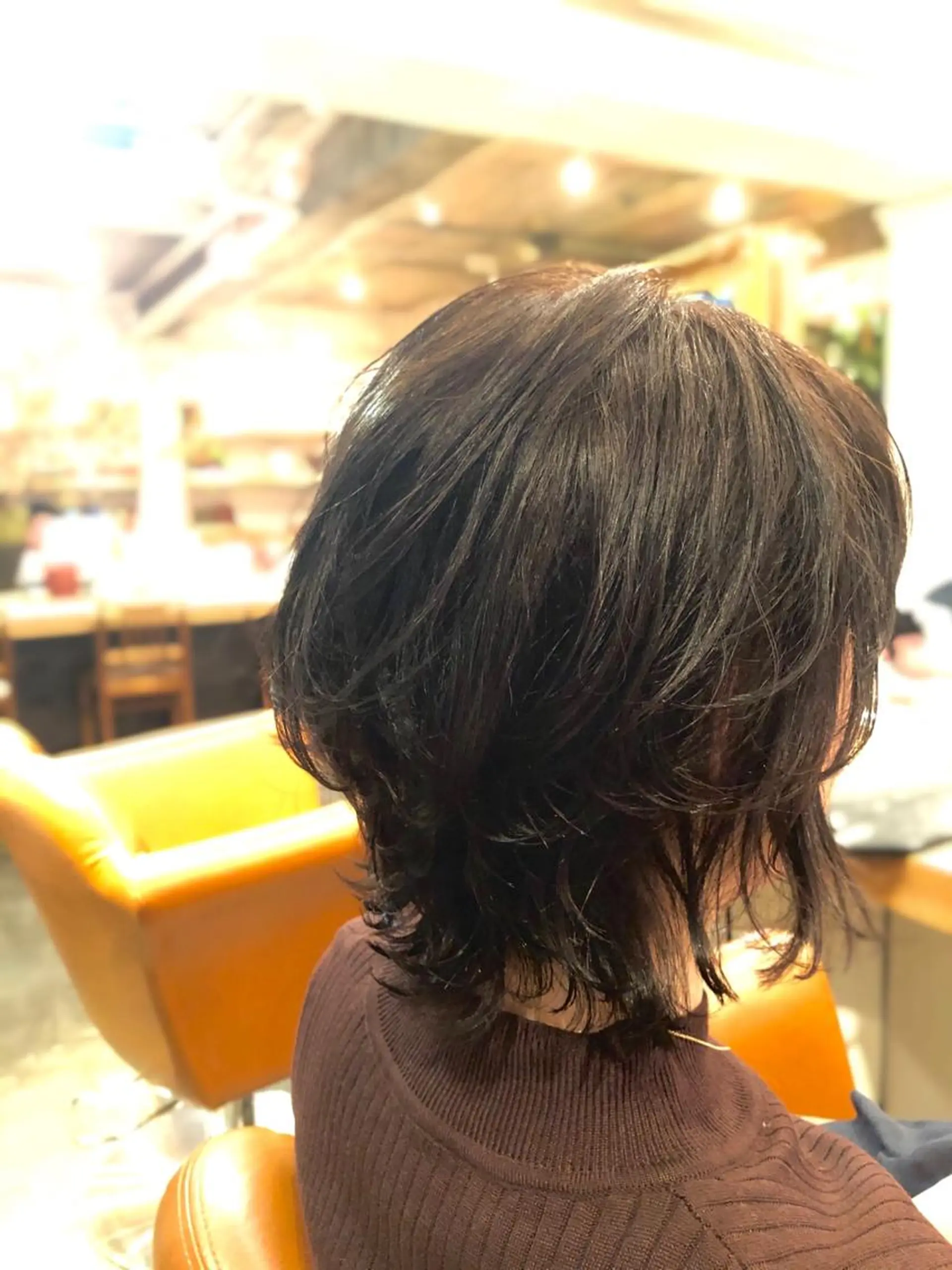 ショート カラー アッシュ レイヤーカット カット ヘアカラー トリートメント 韓国風カット/ 髪質改善 黒崎のヘアスタイル