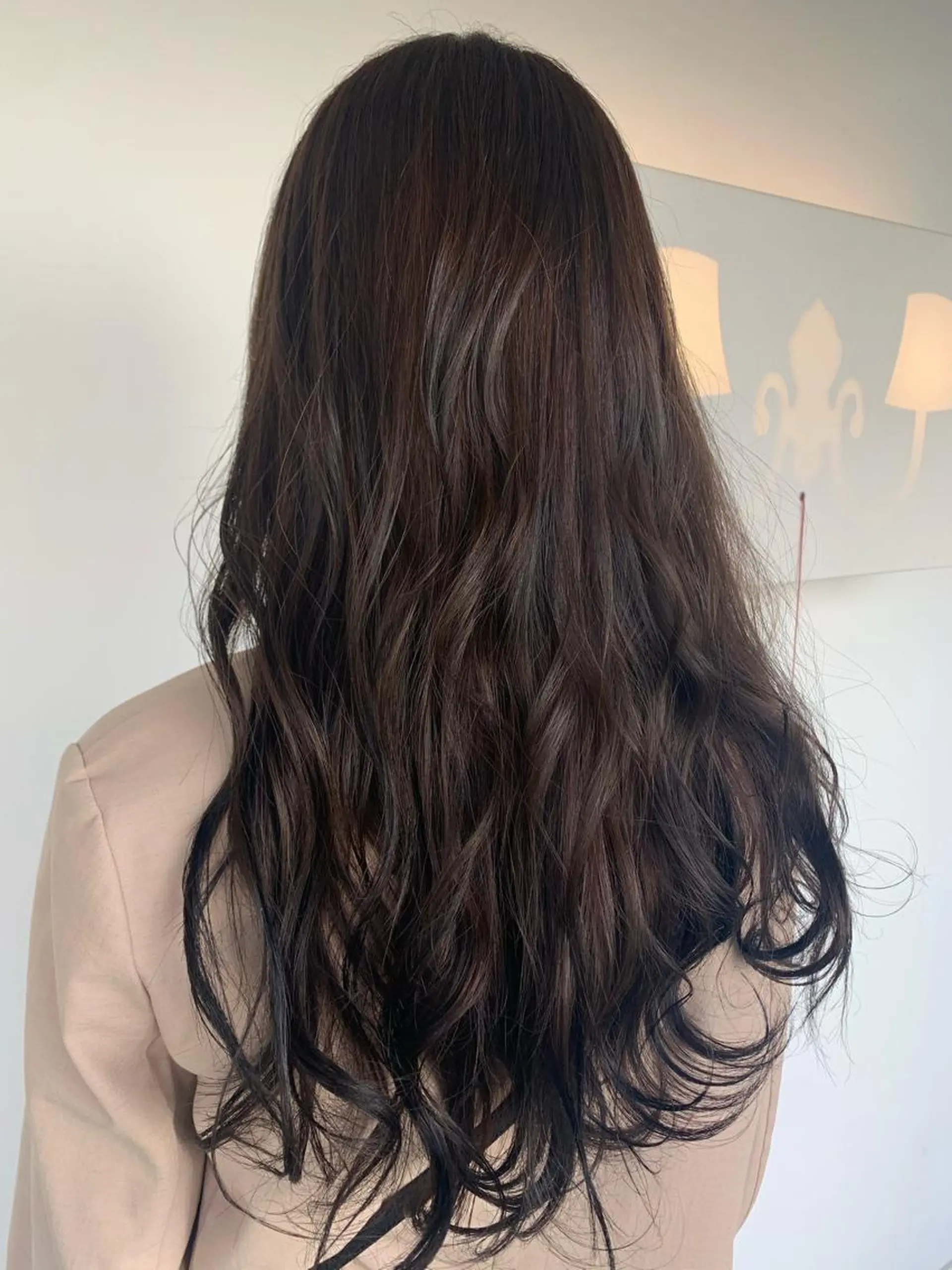ロング おせ ちさとのヘアスタイル