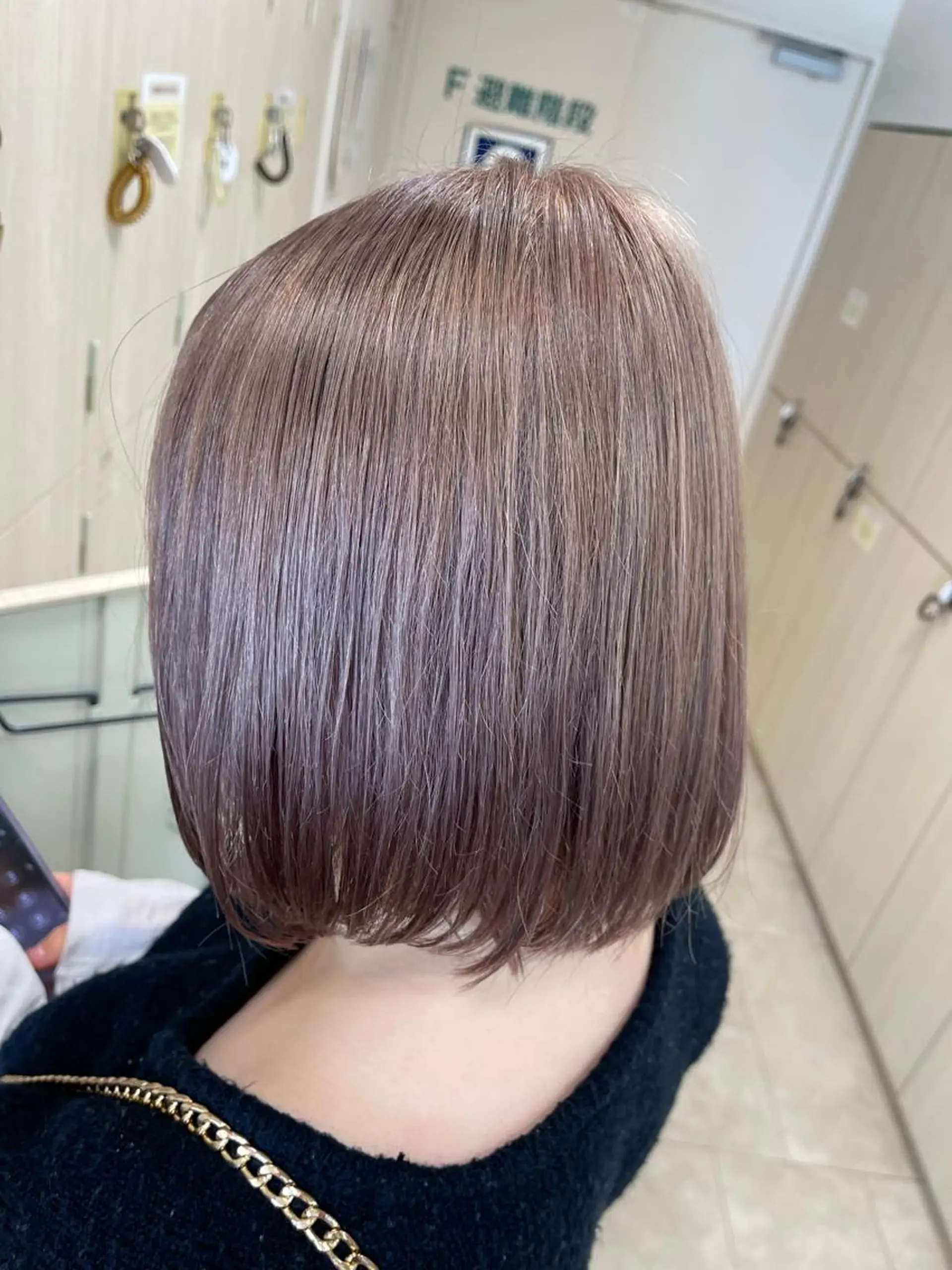 ショート カラー ベージュカラー ピンクカラー ピンクベージュ ホワイトピンク ホワイトピンクベージュ 髪質改善・縮毛矯正 年間1500名担当♪のヘアスタイル