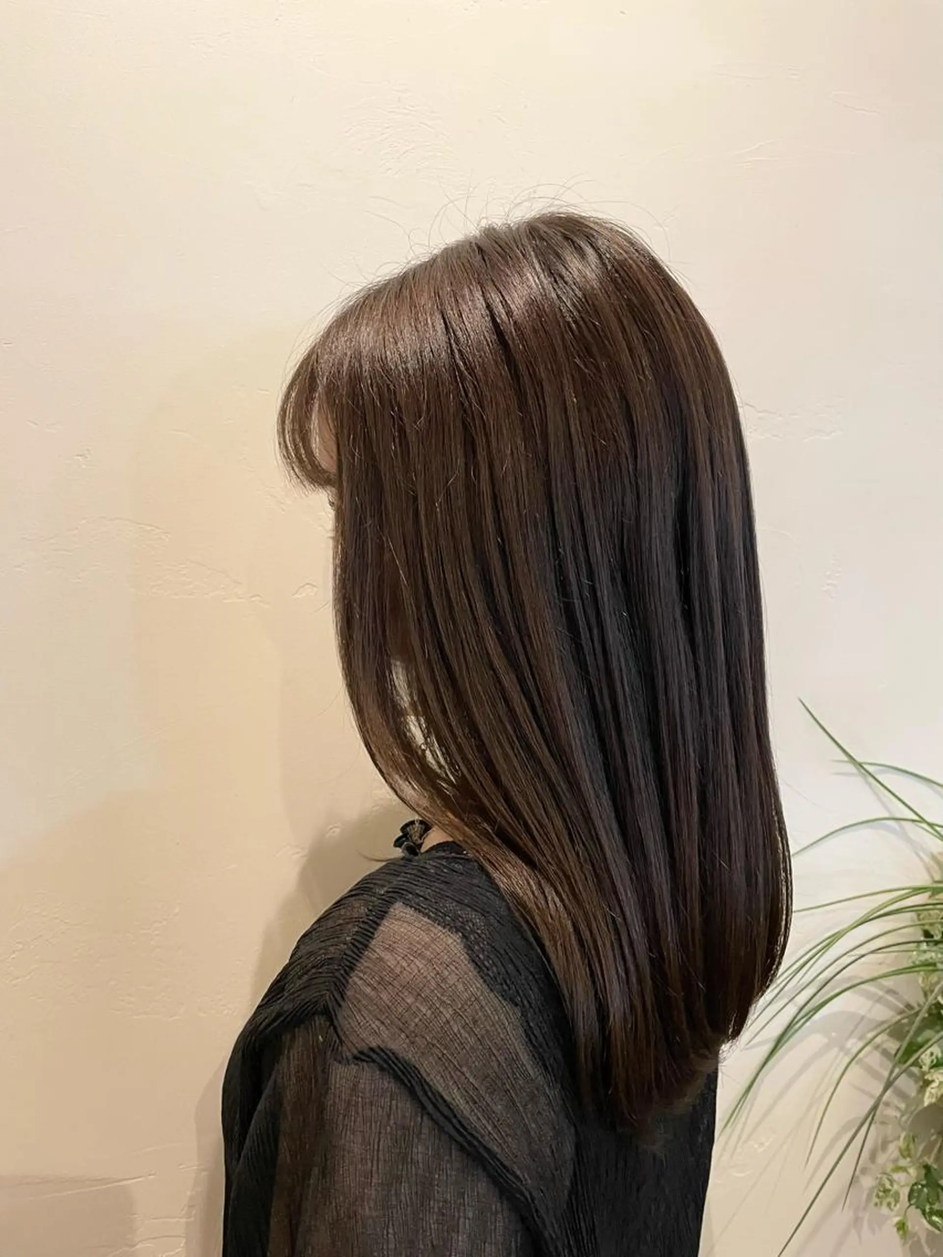 セミロング カット ヘアカラー トリートメント AKALA HAIR 西宮店　Juriのヘアスタイル