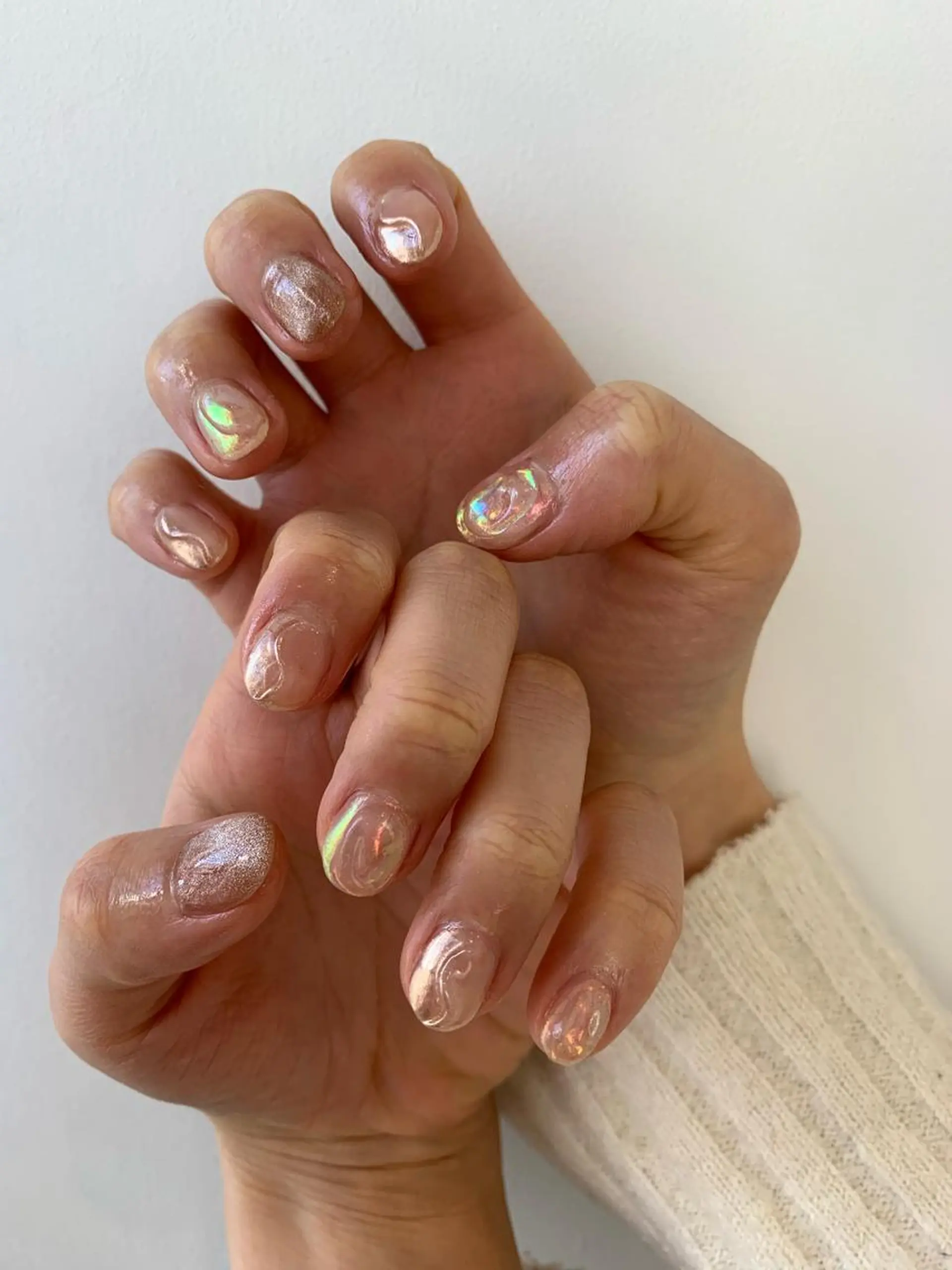 ネイル ニュアンスネイル マキノ ユイのネイルデザイン