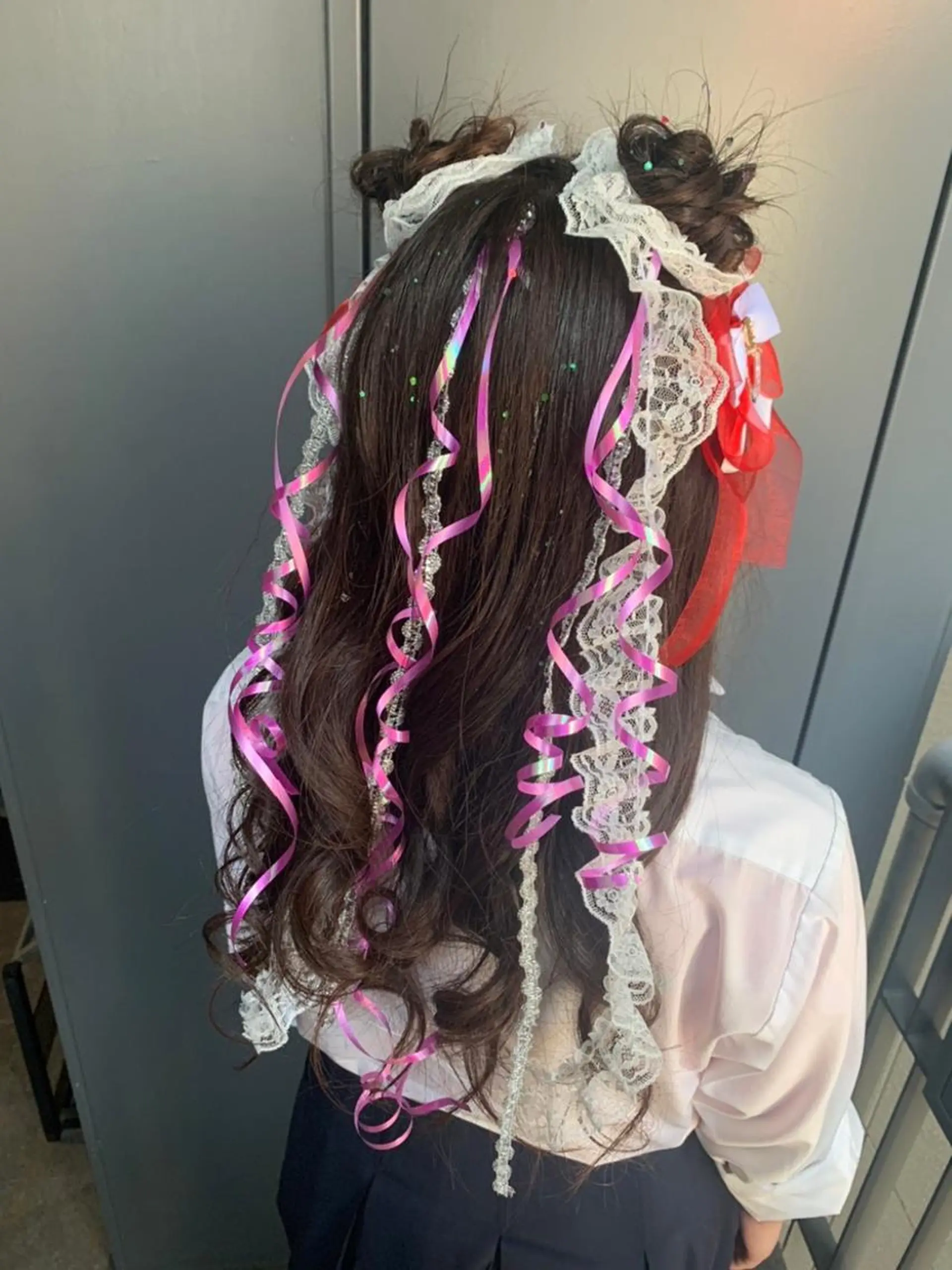 ロング ヘアアレンジ なつな/ 透明感カラーのヘアスタイル