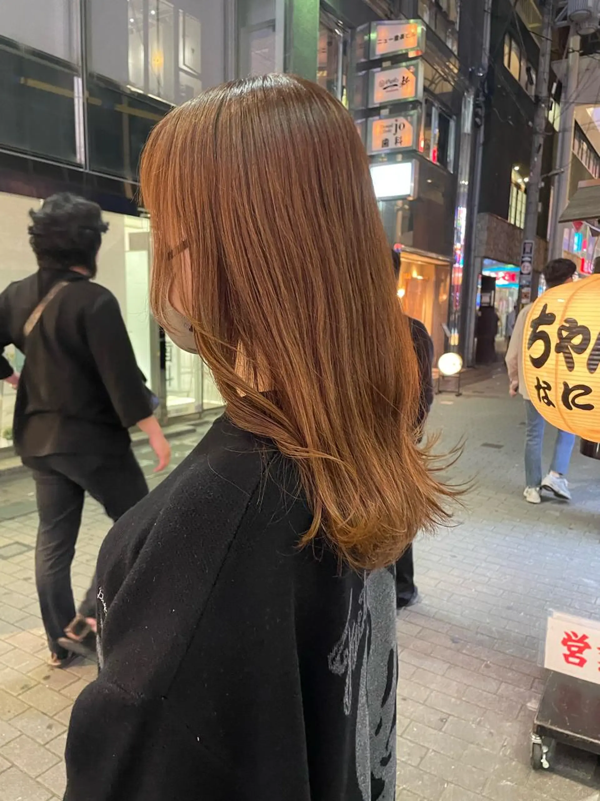 セミロング Cielro/ダブル カラー/西田咲希のヘアスタイル