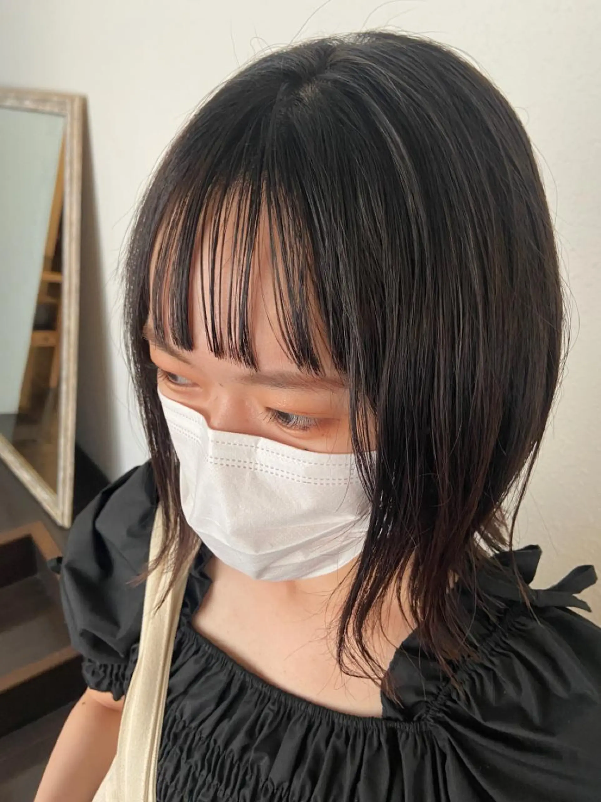 セミロング カラー パーマ ヘアアレンジ メンズ キッズ ネイル マツエク・マツパ ビジネス メンズインナーカラー マッシュ メンズウルフカット アッシュ 久木原 ゆりのヘアスタイル