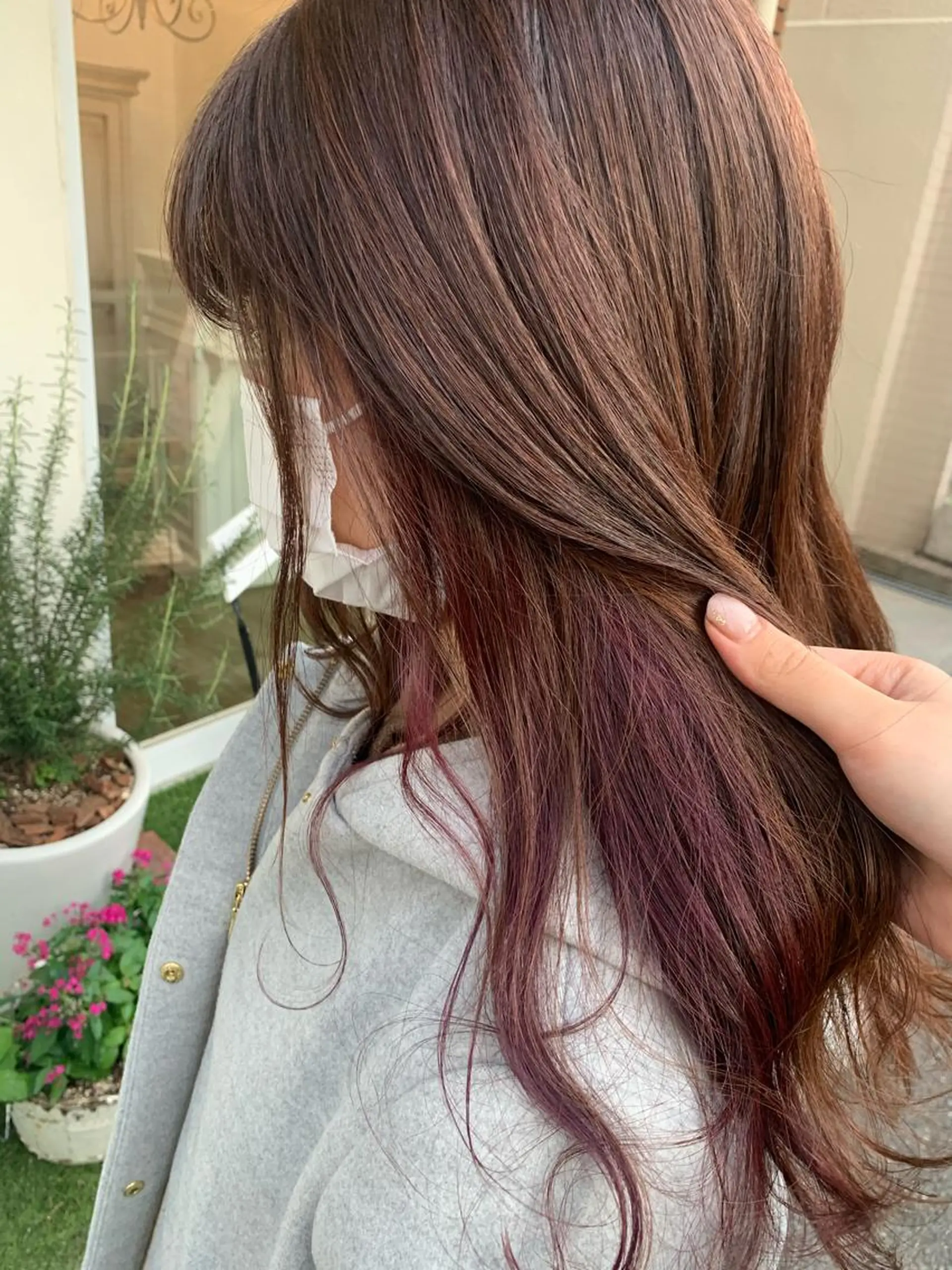 カラー newi梅田🫧韓国 ヘア🫧sakiのヘアスタイル