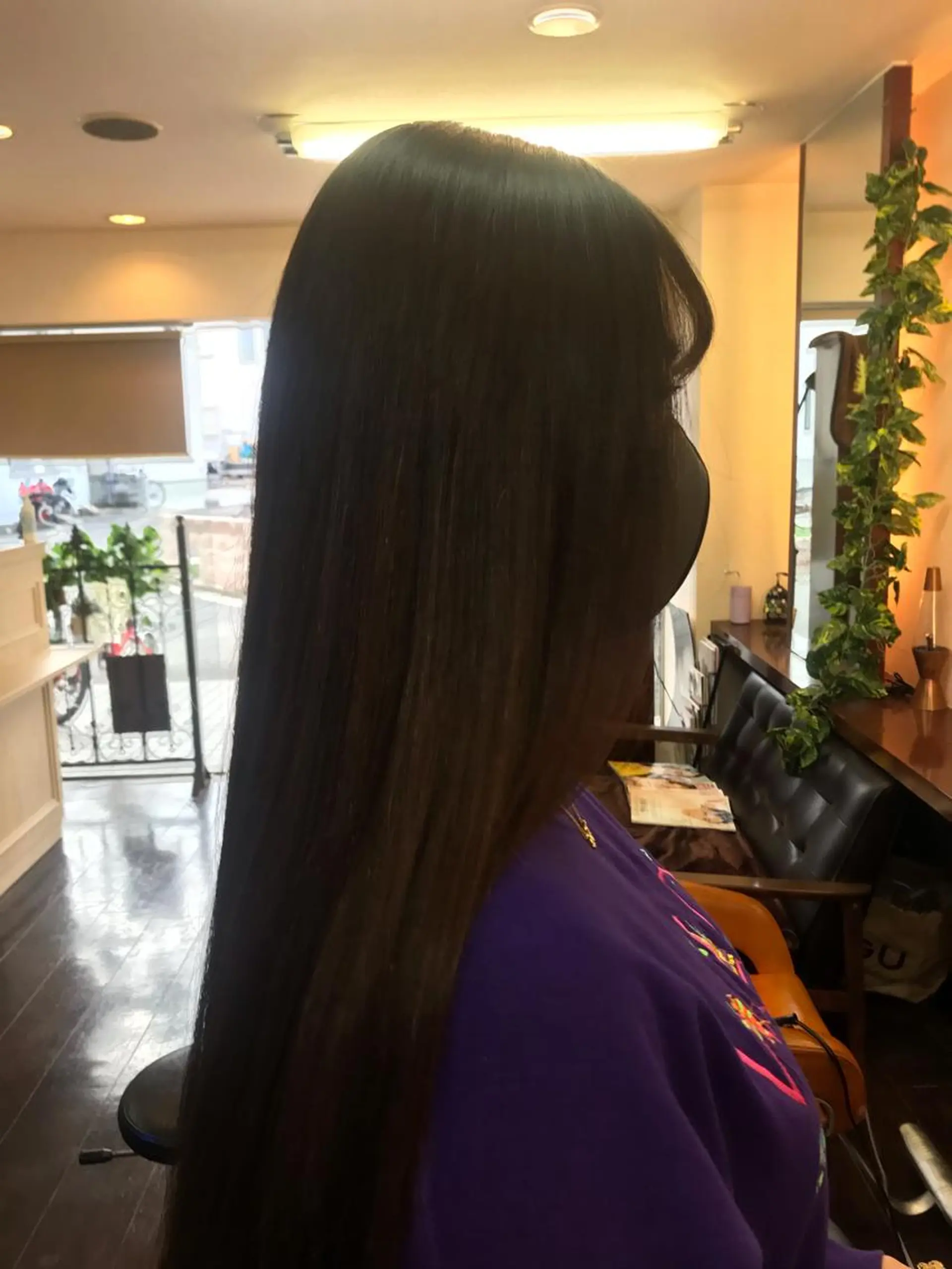 ロング パーマ 桧山 真のヘアスタイル