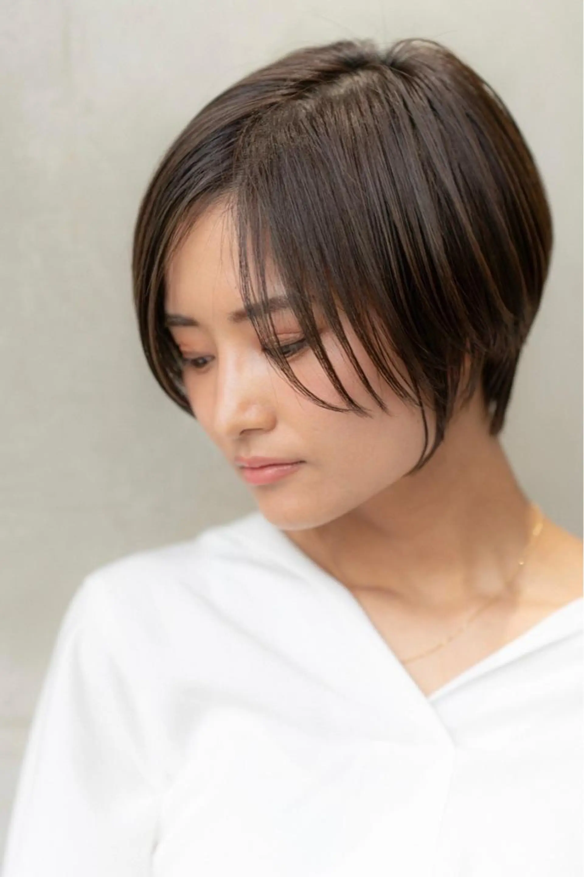 ショート カラー ボブ 大森 勝馬のヘアスタイル