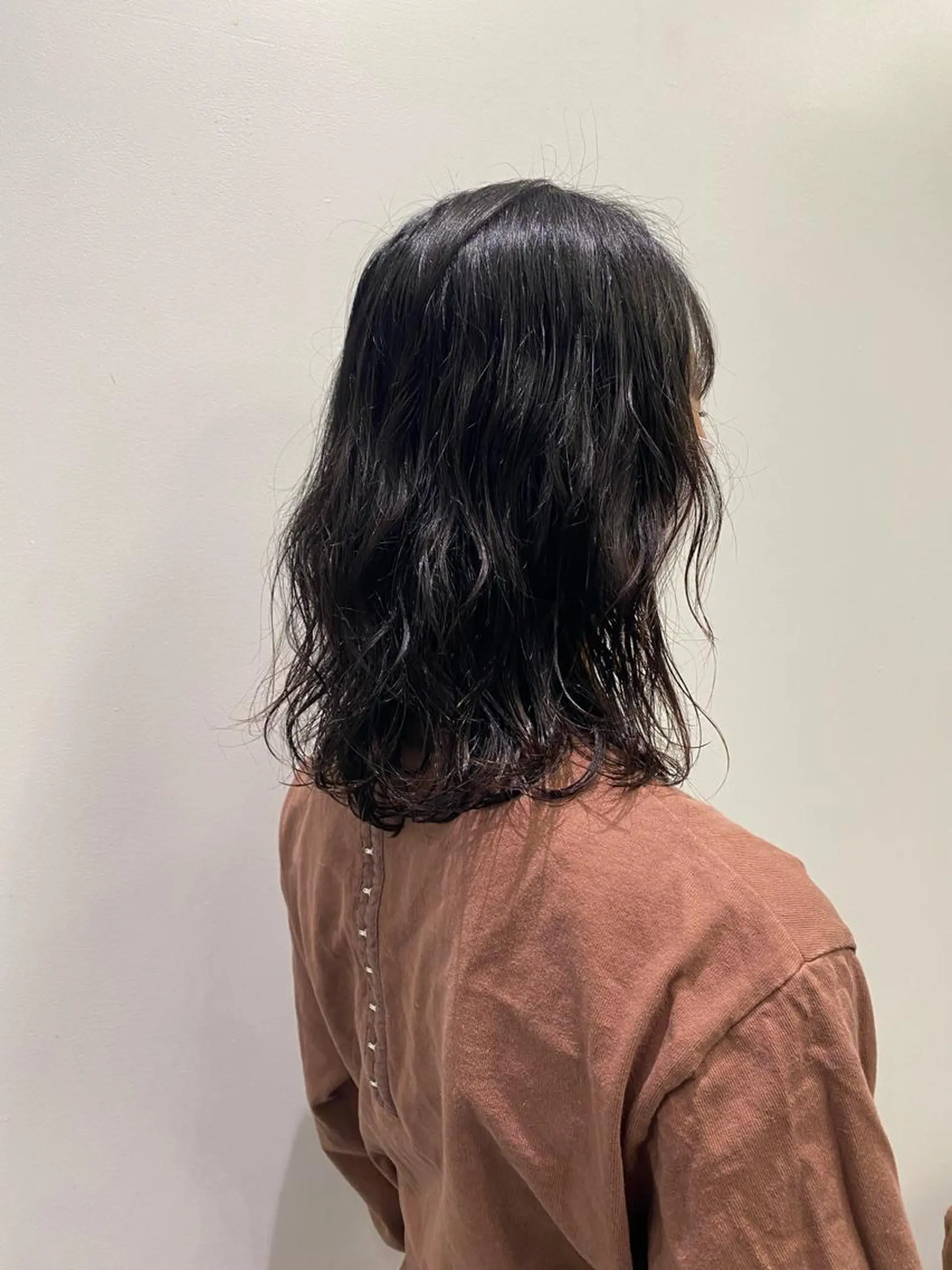 ミディアム ミディアムパーマ カット パーマ トリートメント ✨透明感カラー✨ 🦖佐々木未来🦕のヘアスタイル