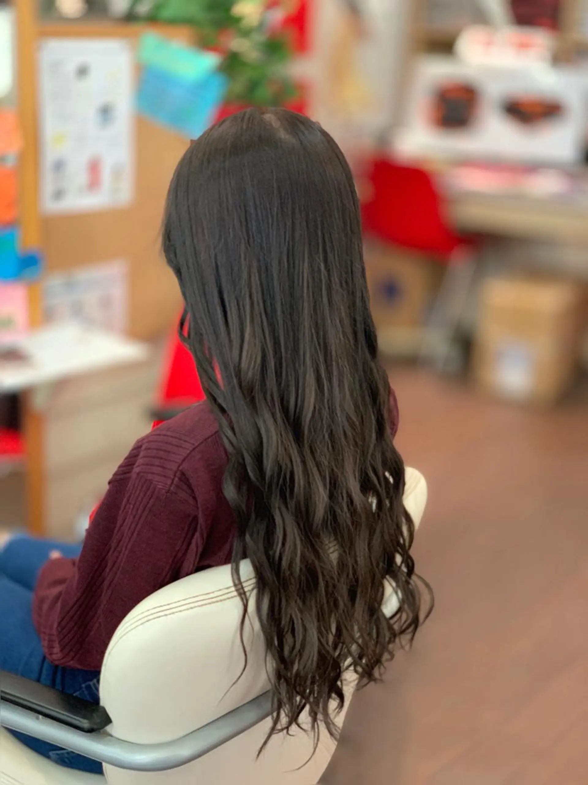 ロング カラー ヘアカラー たけい ゆうきのヘアスタイル