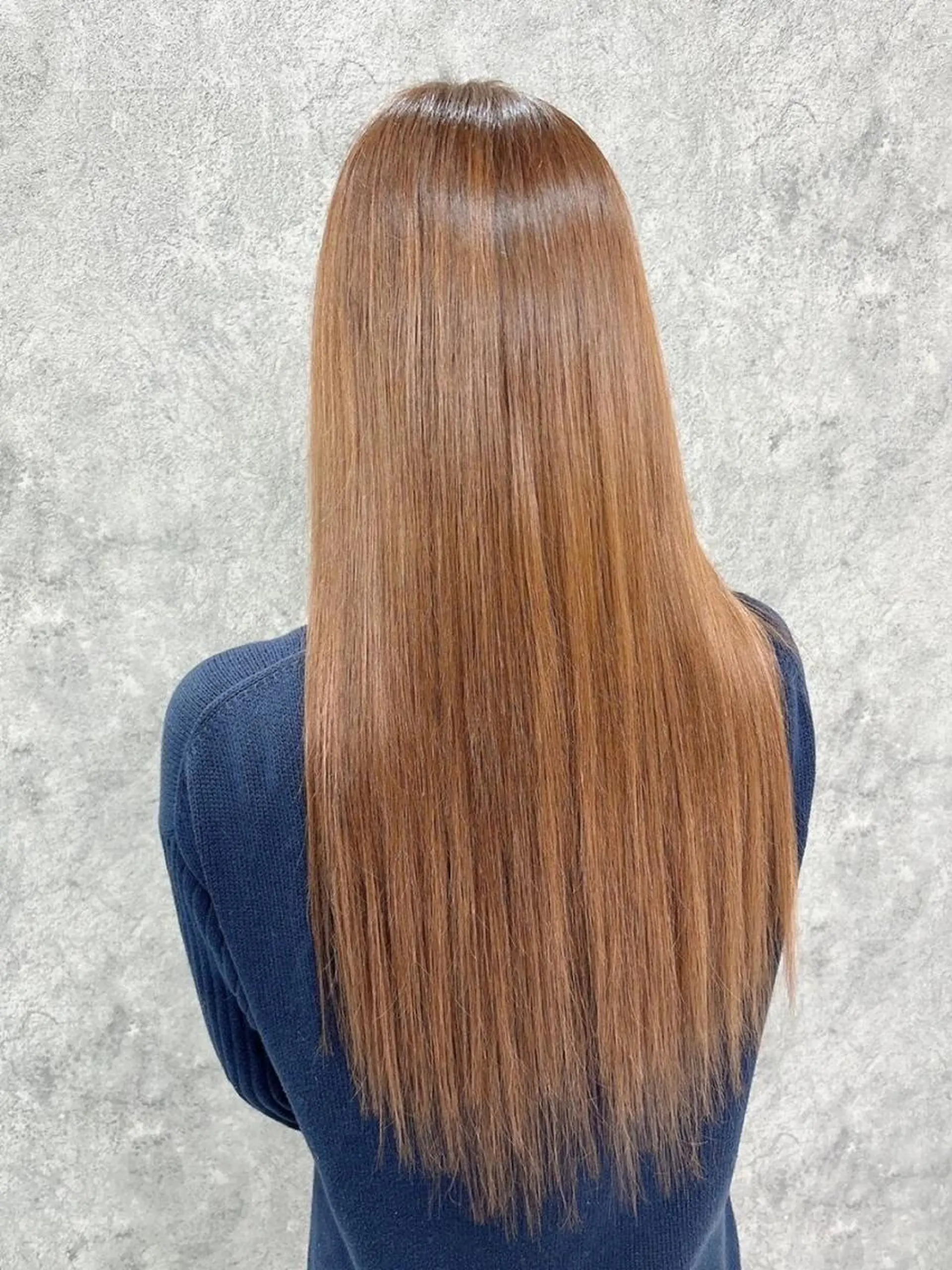 カラー ロング シールエクステ バレイヤージュ ベージュカラー ブリーチ ケアブリーチ カット ヘアカラー エクステ MORI MARIKAのヘアスタイル