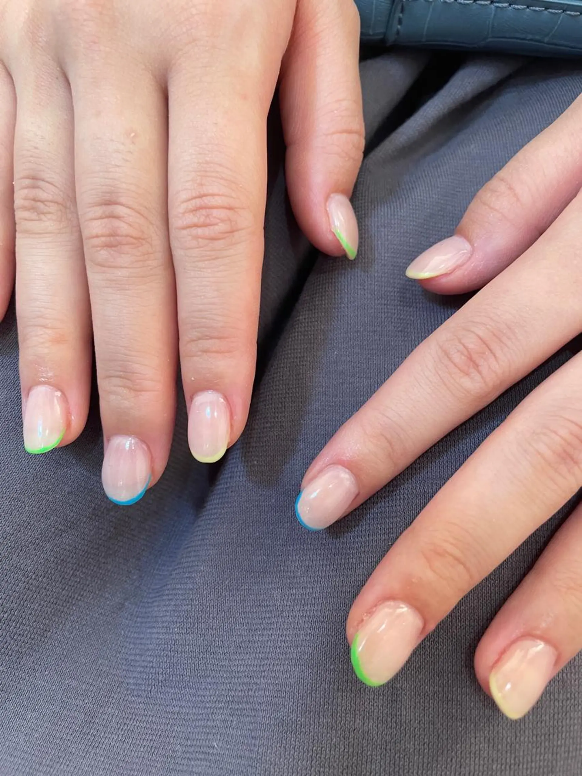 ネイル ハンドネイル フットネイル ゆびノさき茨木店 ニュアンス/アートのネイルデザイン