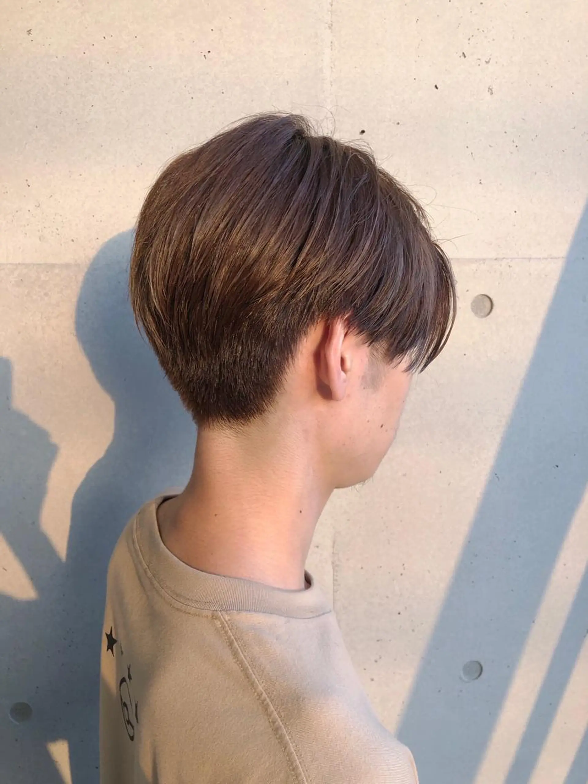 ショート カラー ☕️ベージュカラー 内藤光哉☕️のヘアスタイル