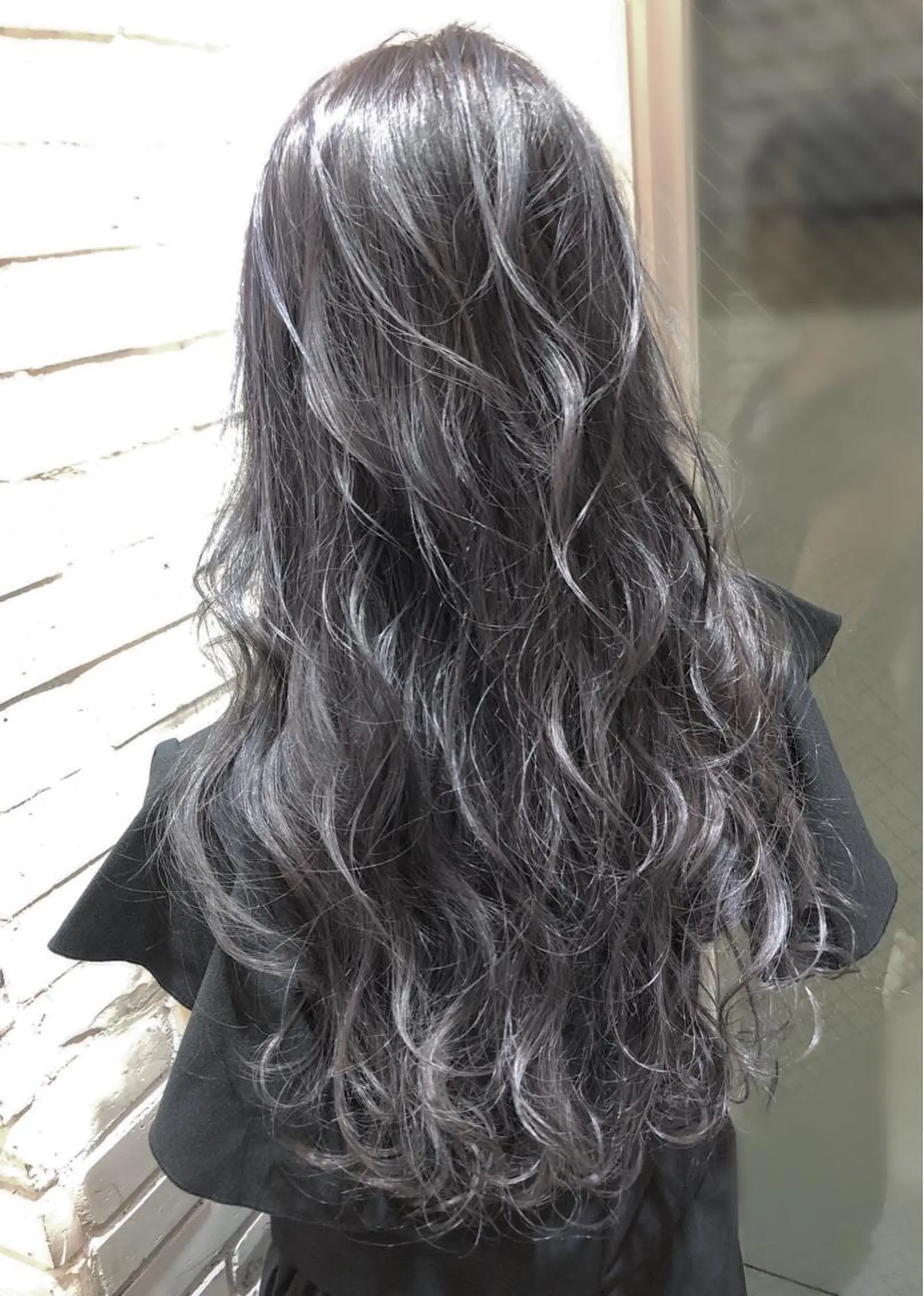 セミロング カラー 北間 寛哉のヘアスタイル