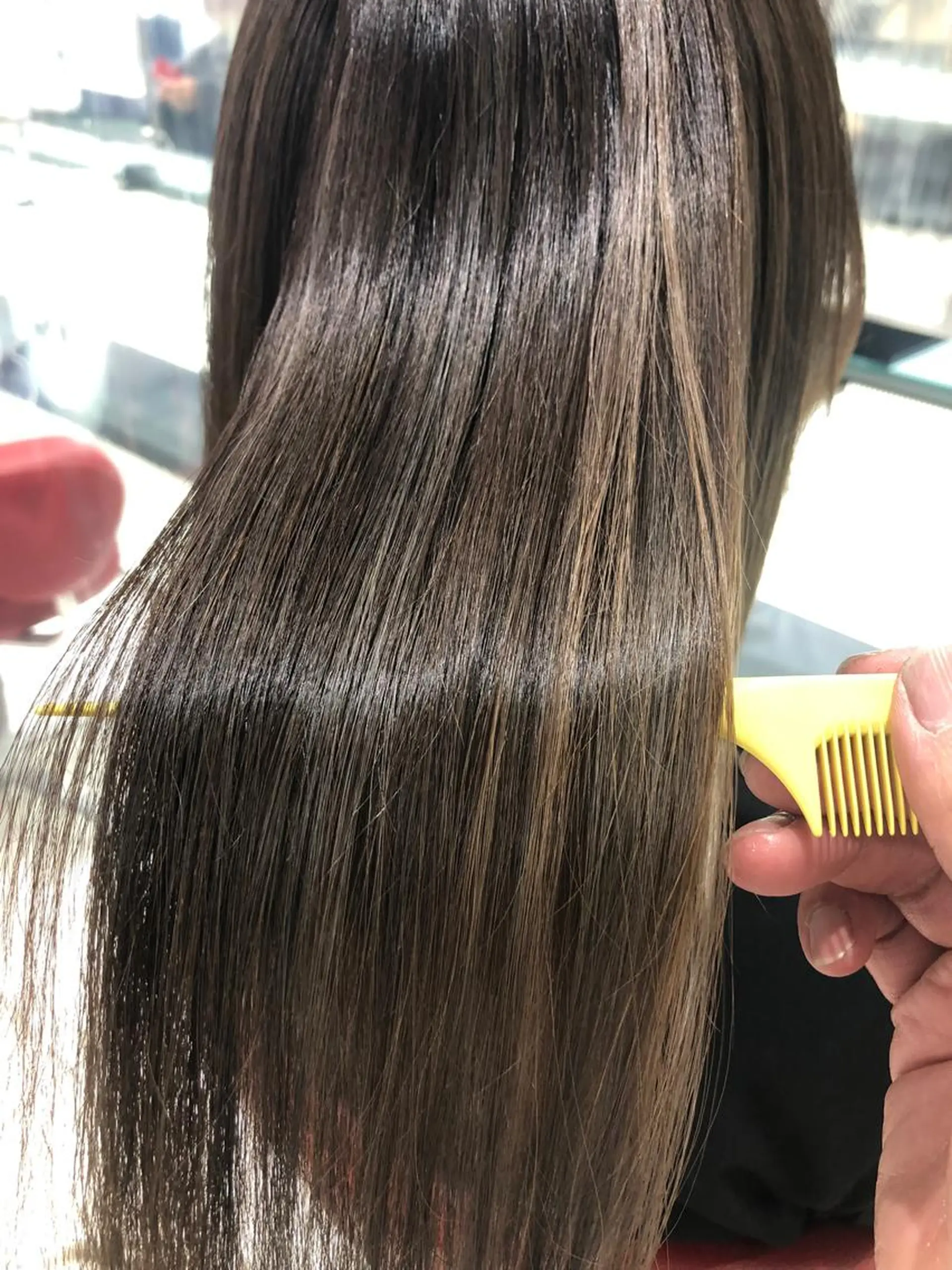 セミロング カラー 髪質改善 カット ヘアカラー トリートメント ✨髪質改善✨ 田西　基彦のヘアスタイル