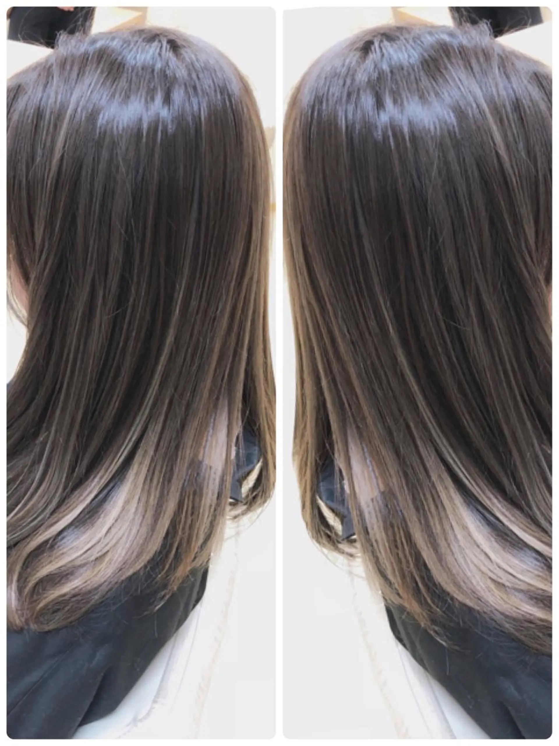 ロング カラー 外国人風カラー Ash 津田沼店のヘアスタイル