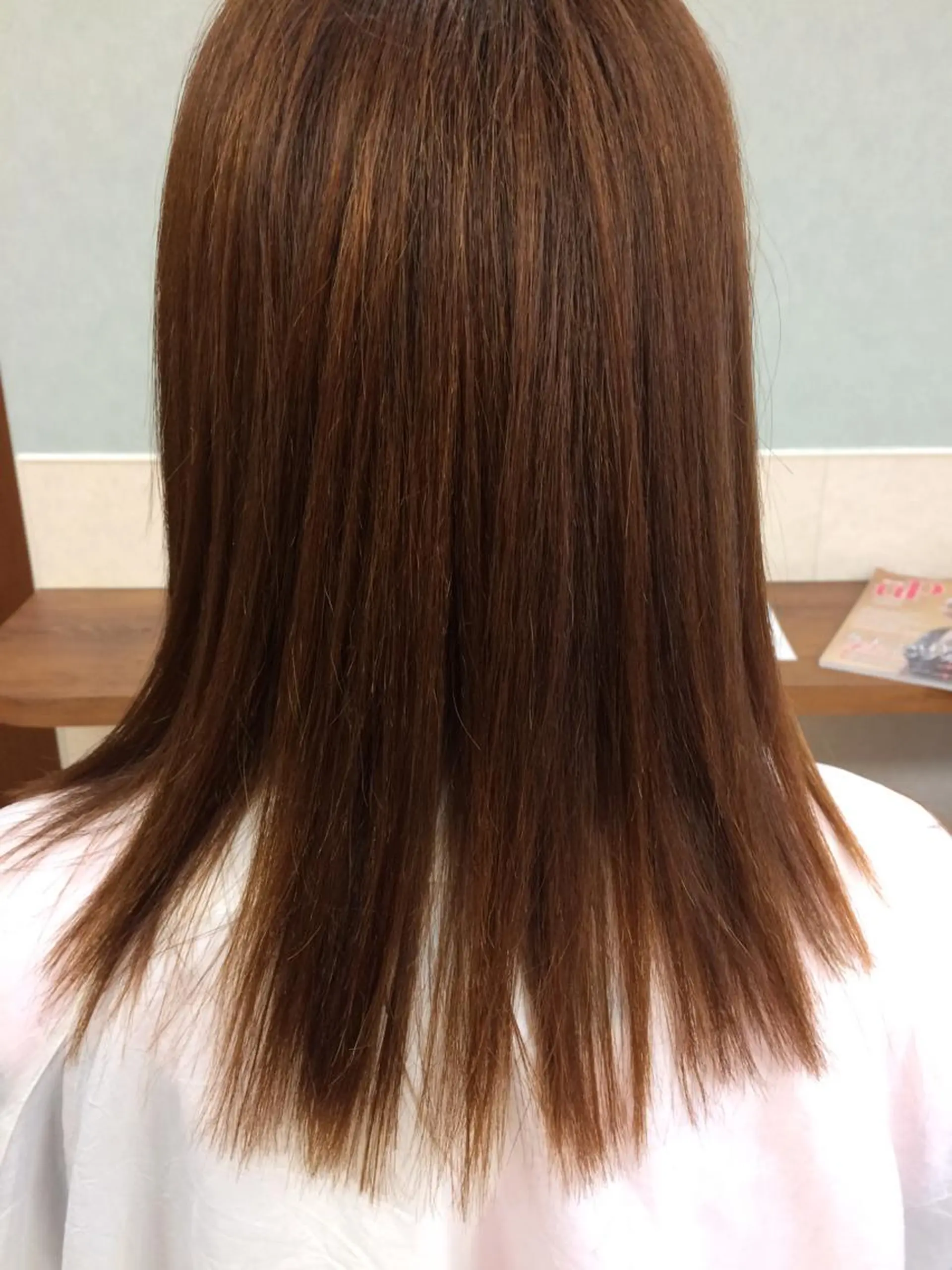 ロング パーマ 縮毛矯正 村田 淳のヘアスタイル