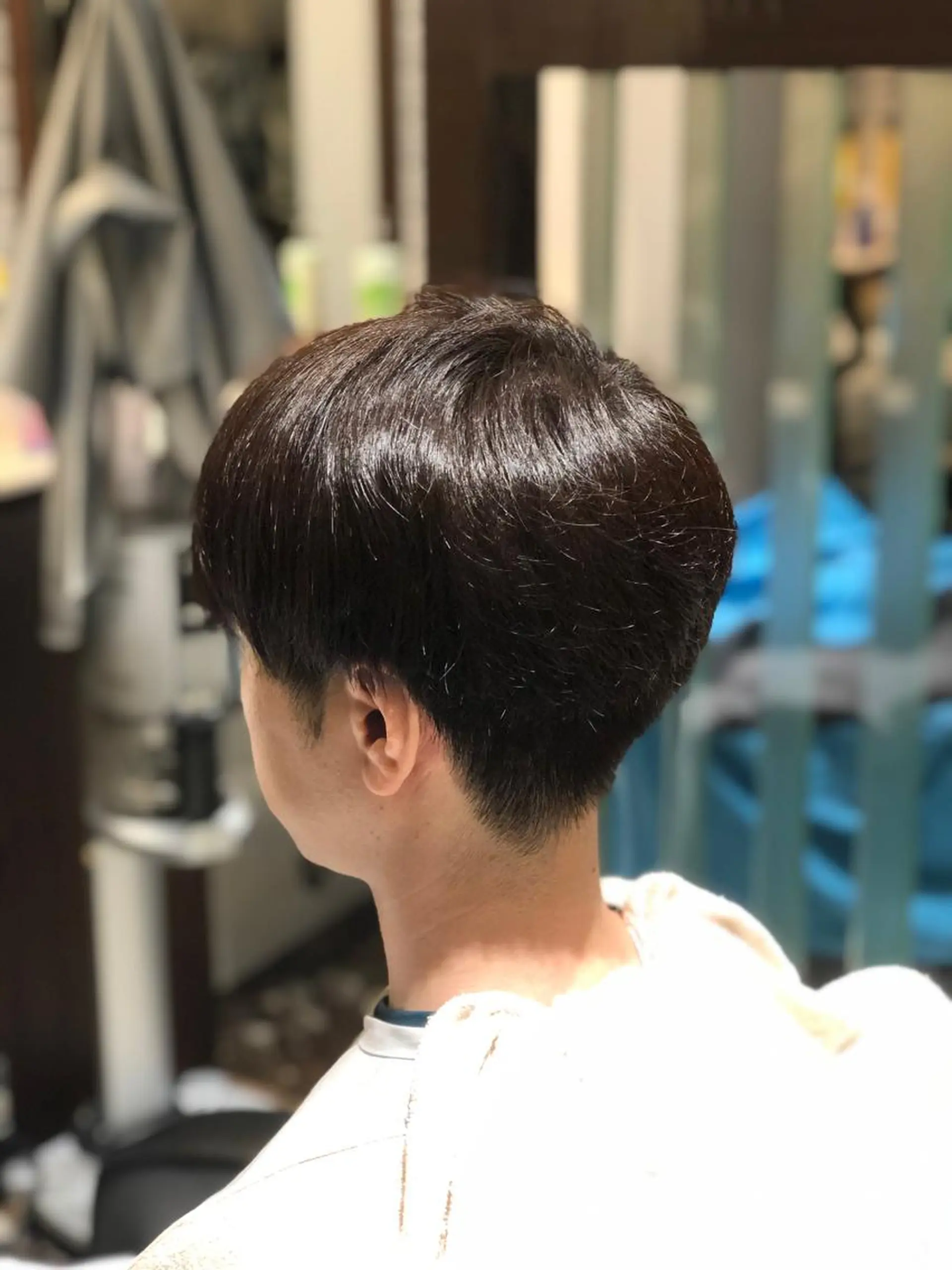 ミディアム カラー メンズ パーマ特化 三浦楓雅のヘアスタイル