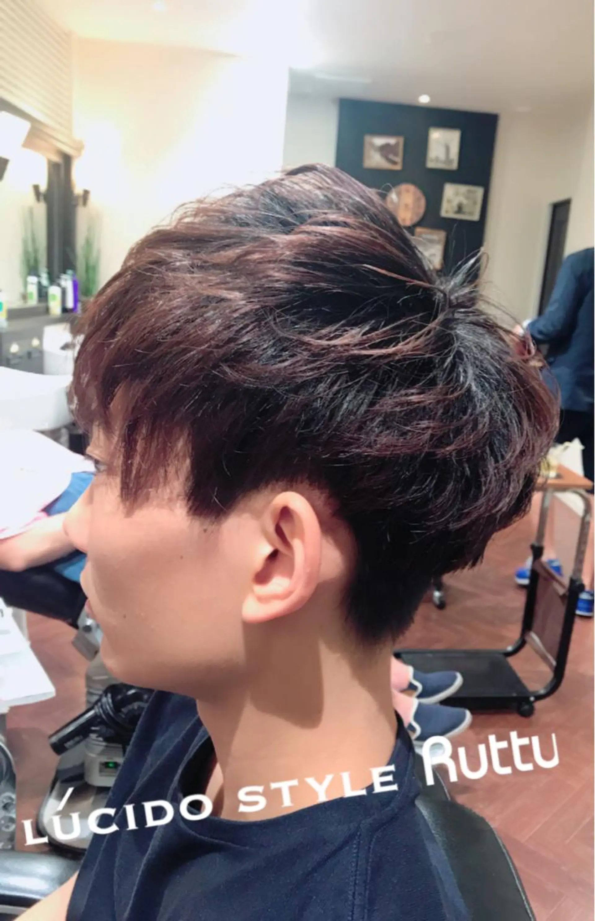 ショート カラー パーマ カット ヘアカラー アザマ　ヤスカツ _rosso 川口のヘアスタイル