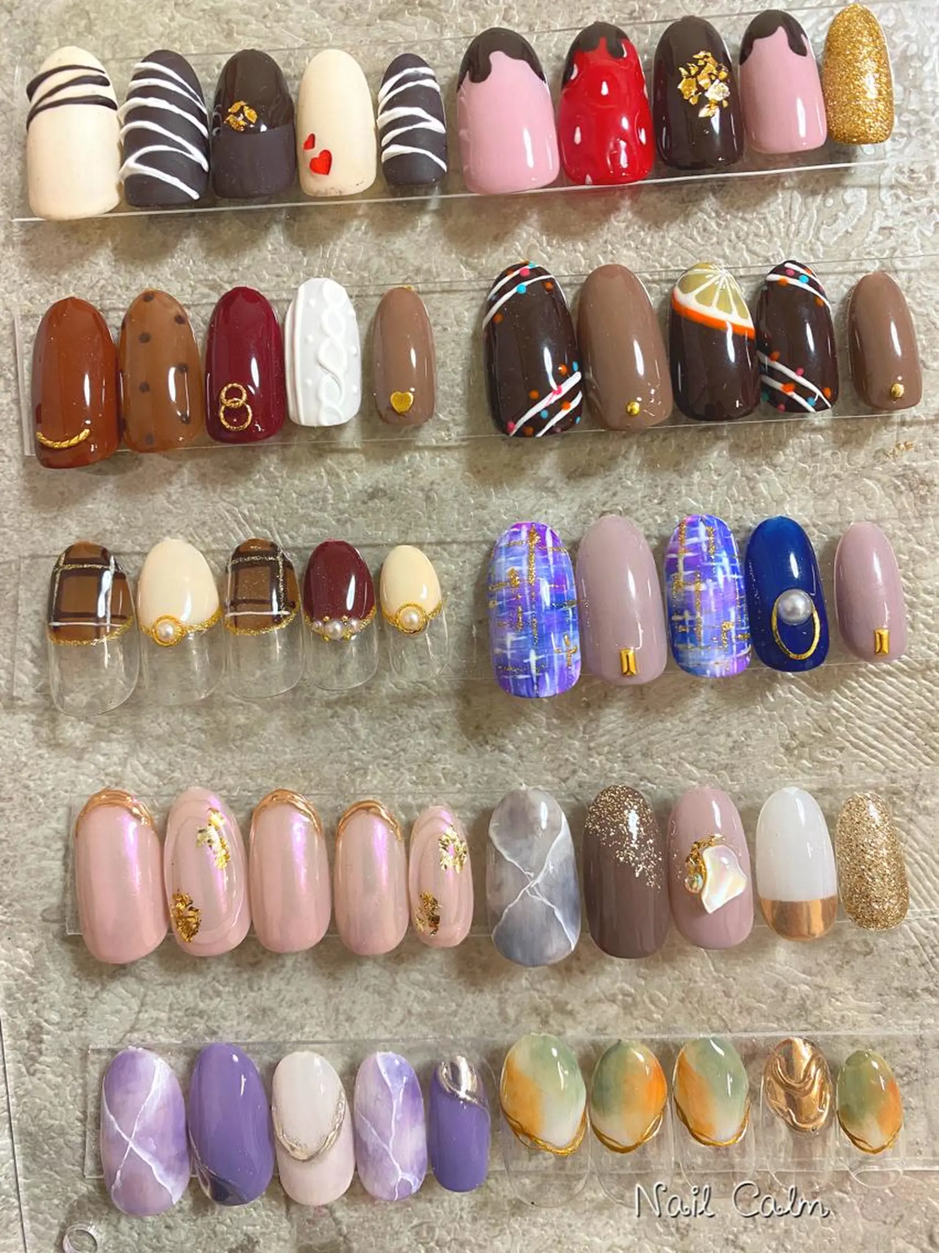 ネイル アートネイル ハンドネイル Nail Calm所属・プライベートサロン Calmのネイルデザイン