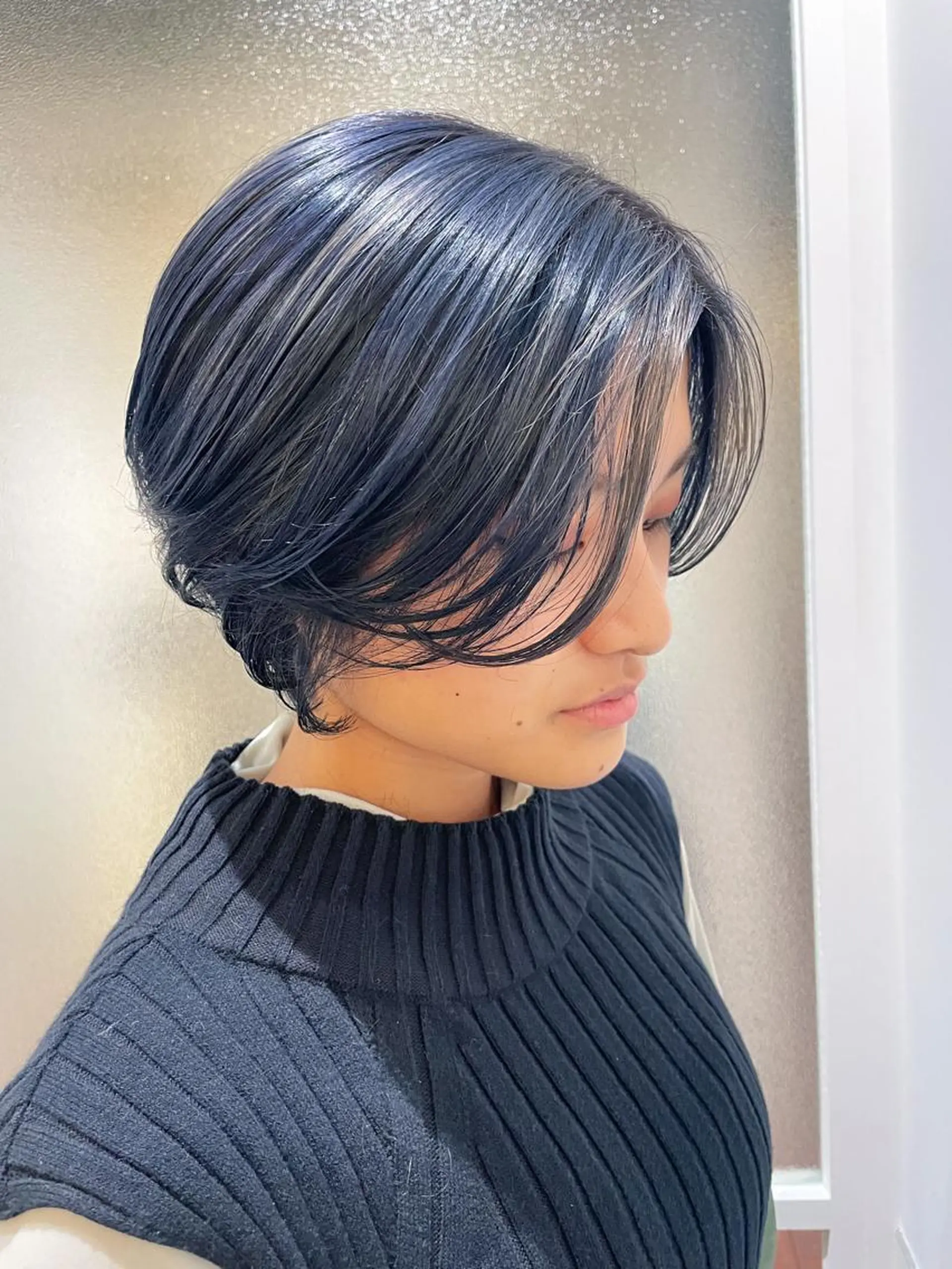 ショート くびれヘア 似合わせカット 小顔カット ヘアカラー トリートメント カラー得意【梅田】 瀧本友梨乃のヘアスタイル