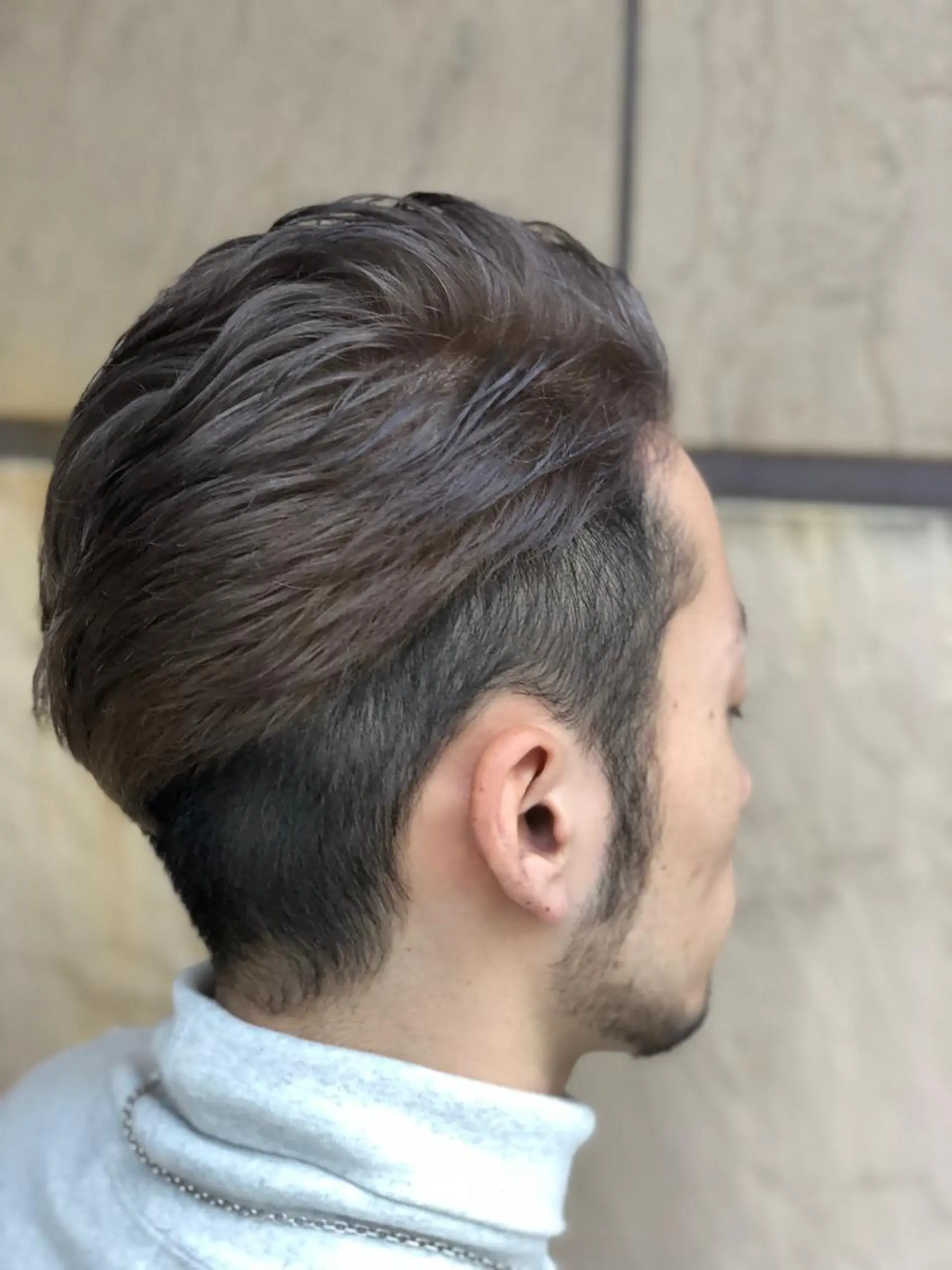 ショート カラー メンズ 髪質改善 MAKIのヘアスタイル