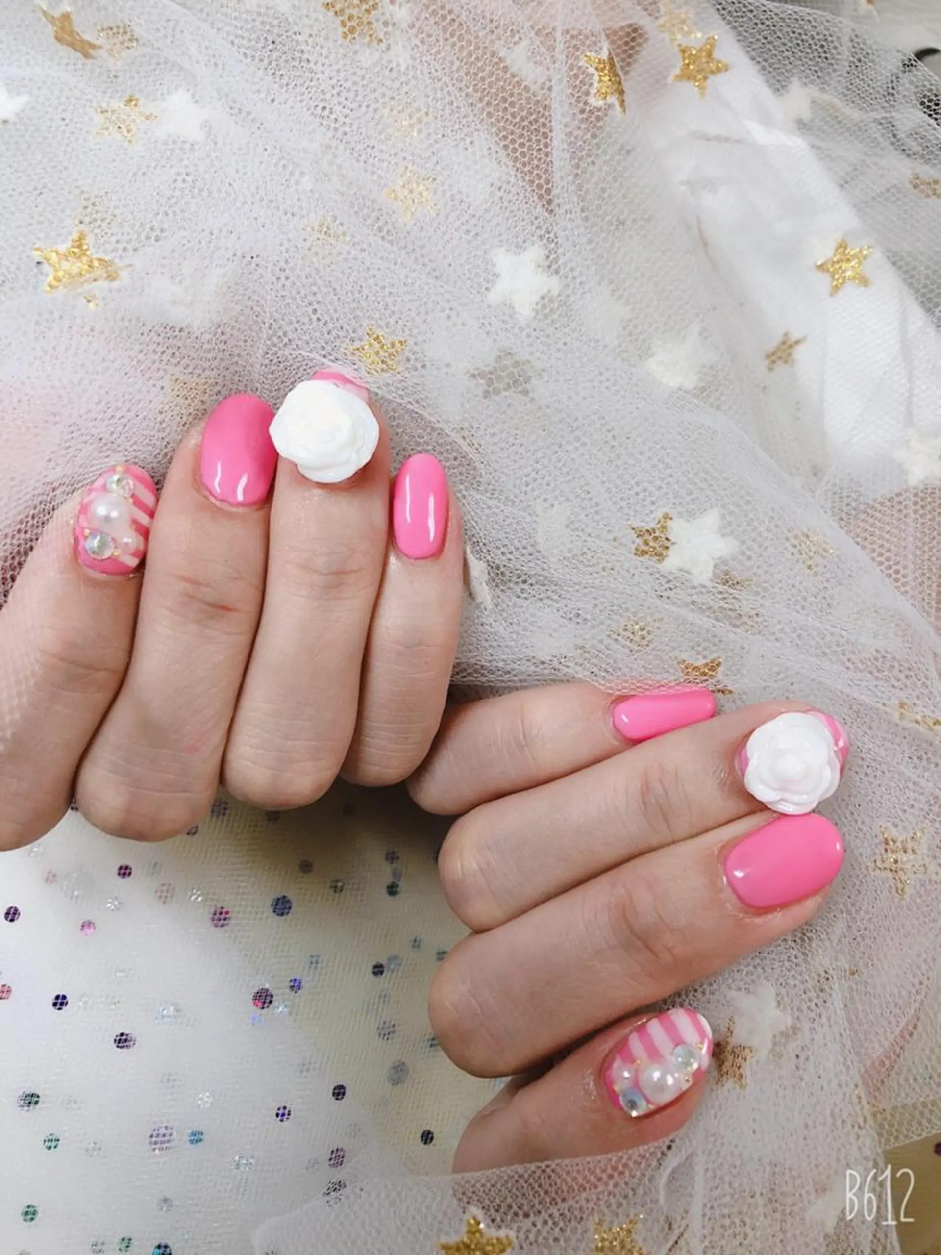 ネイル 🦋ネイルサロン ブラン🌈ゆりのネイルデザイン