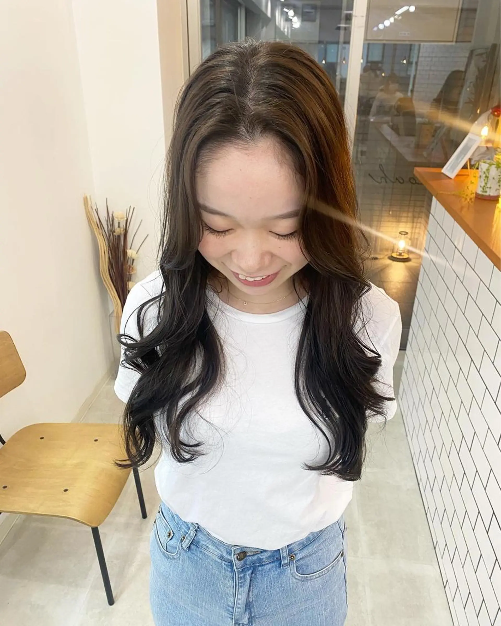 ロング 川野 彩海のヘアスタイル