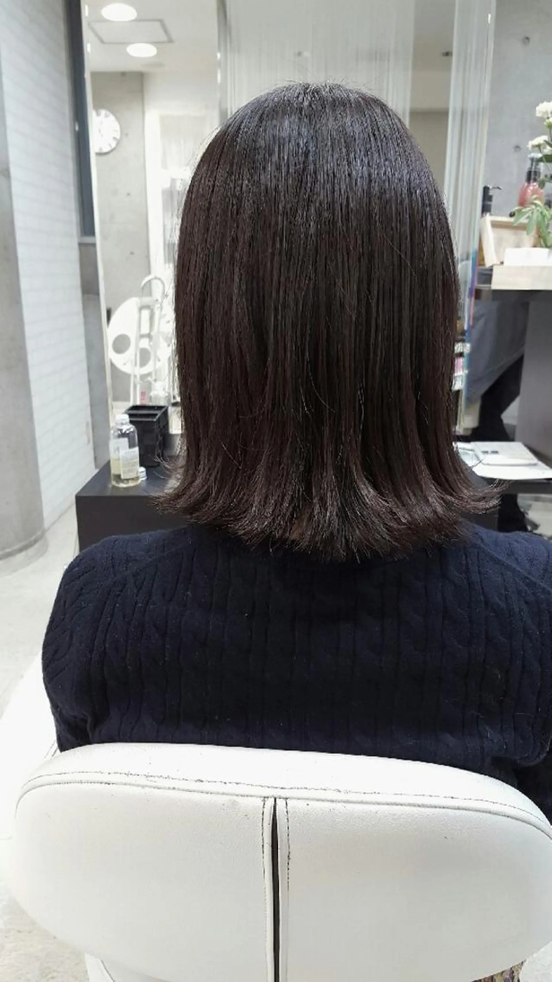 ミディアム 髪質改善×レイヤー 高嶋のヘアスタイル