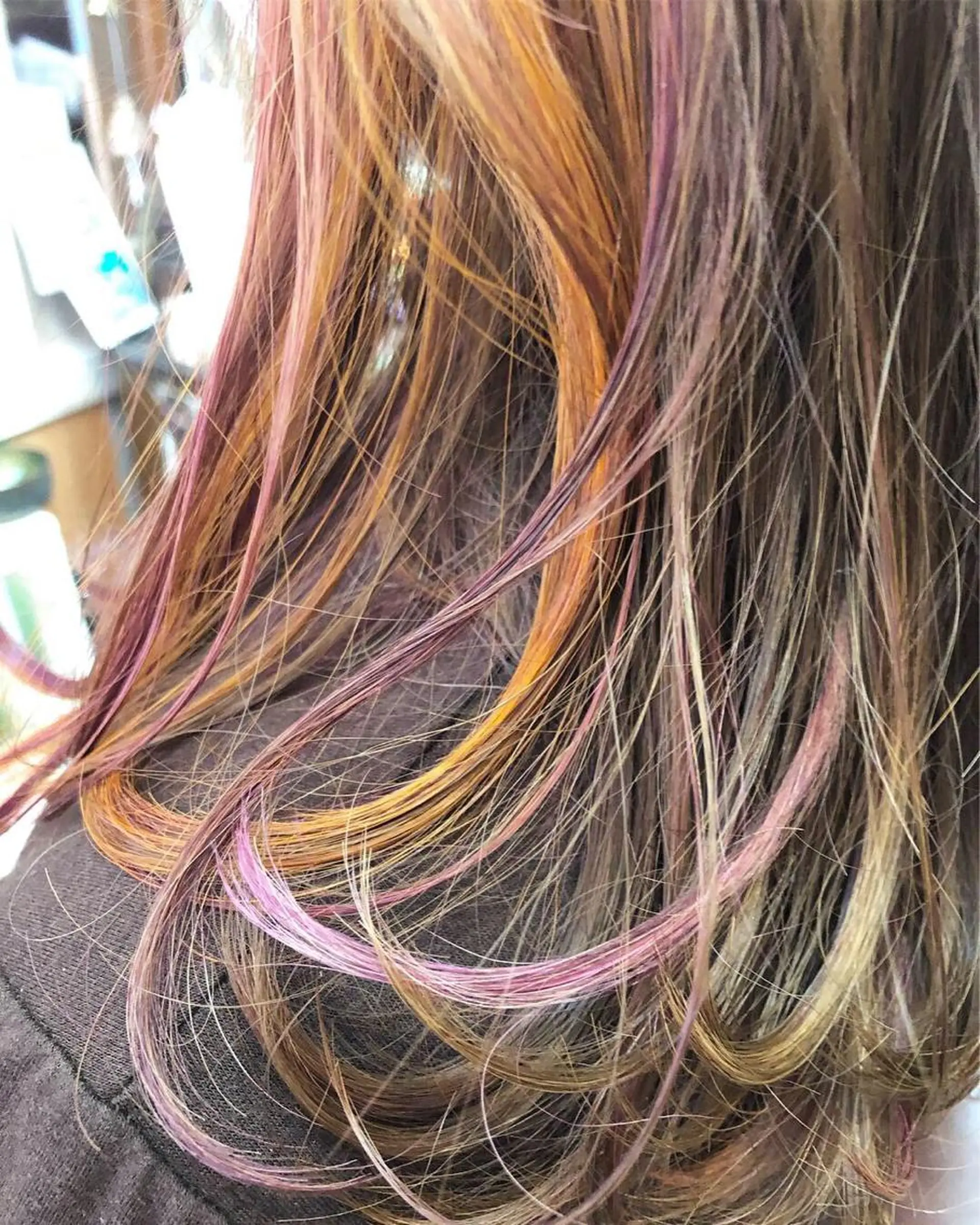 セミロング その他 ポルタカリーナサロン yukariのヘアスタイル