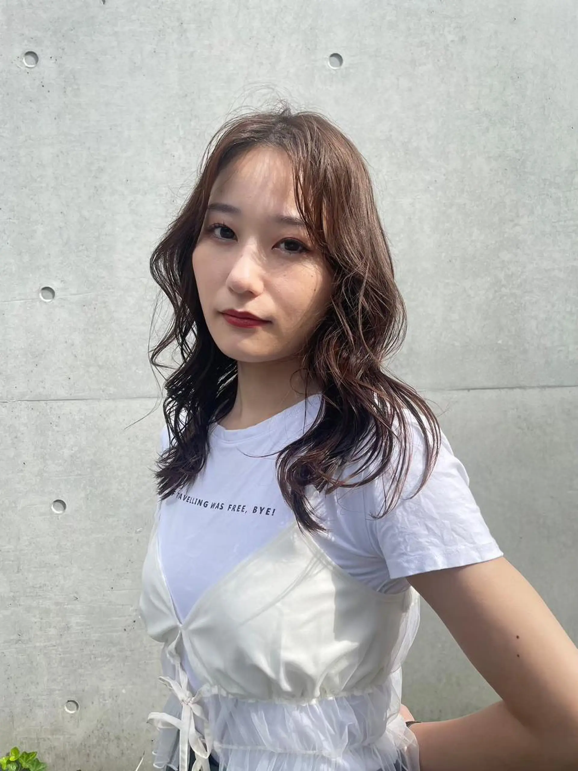 セミロング カラー カット ヘアカラー トリートメント 💚Forest Mirror💚のヘアスタイル