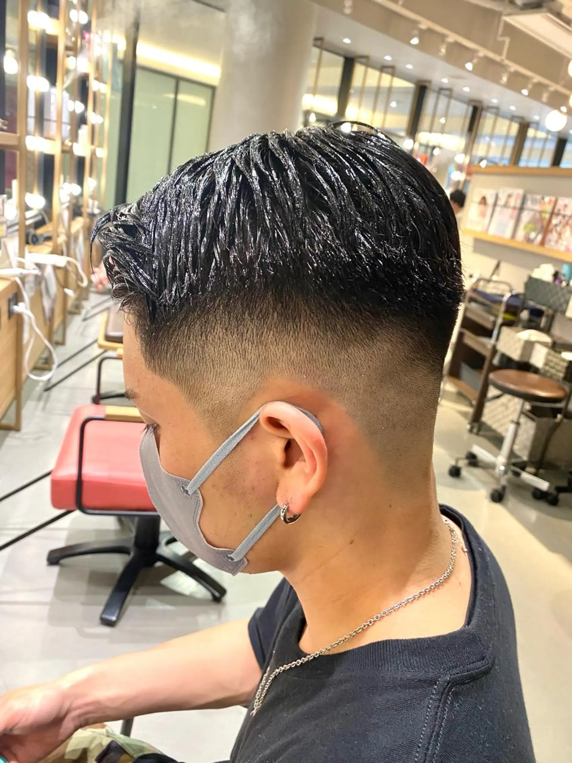 ショート メンズ unopulir 景山　凌のヘアスタイル