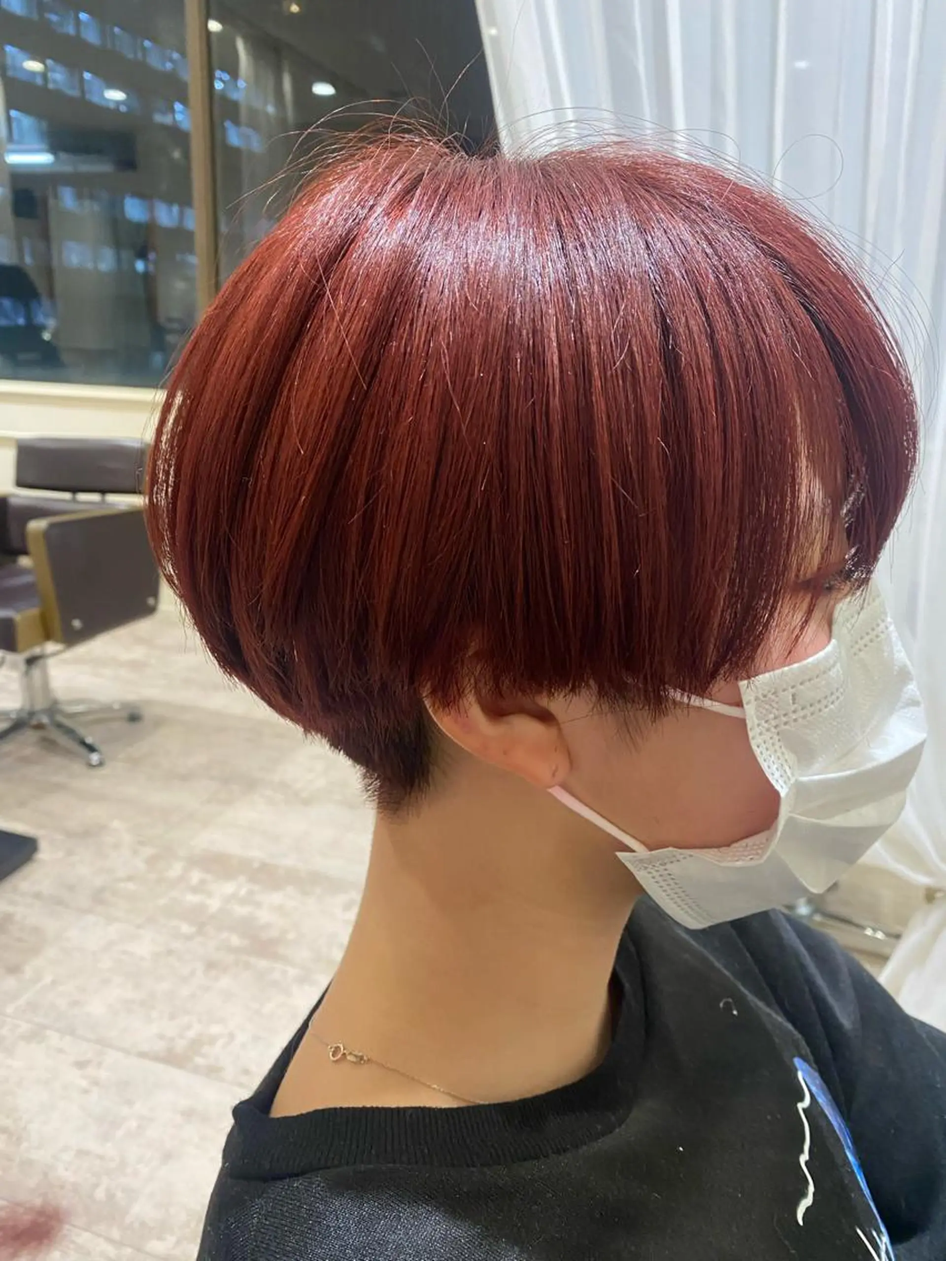 ショート カラー メンズ マッシュ ショートヘア 派手髪系🦄美容師 chikaのヘアスタイル