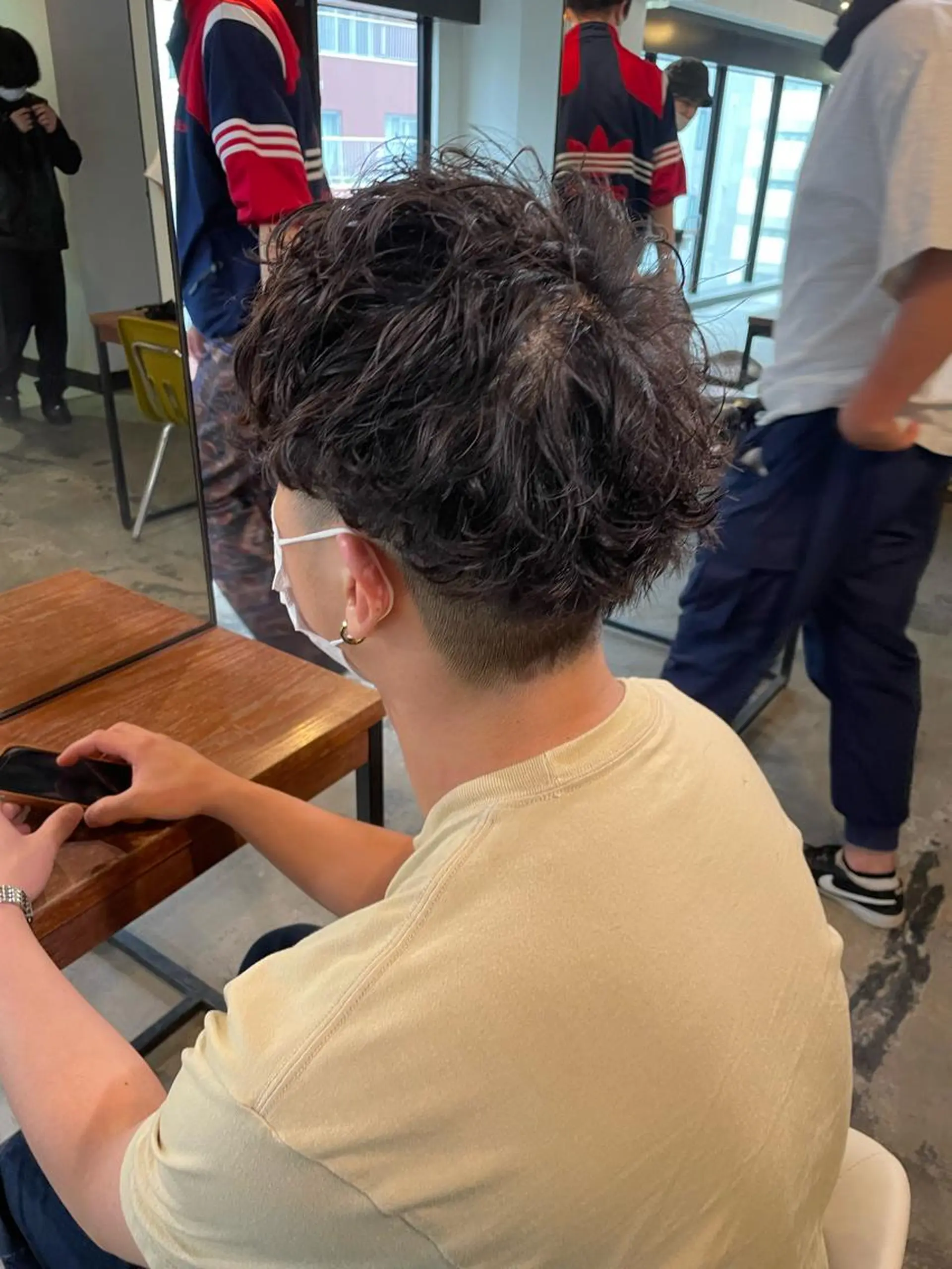 メンズ La fith hair ray所属・メンズ/パーマ/ ブリーチ/KAITOのヘアスタイル