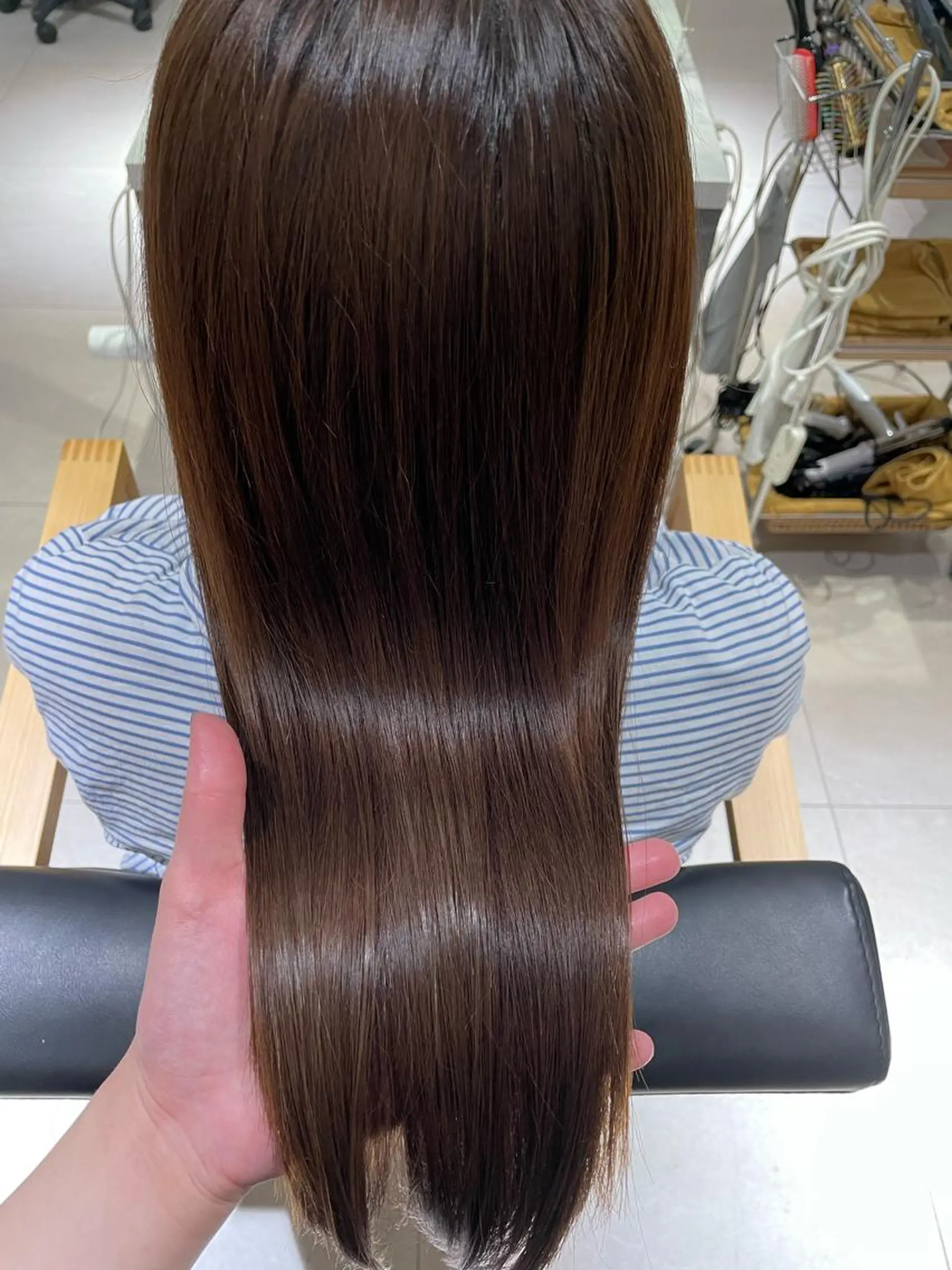 ロング 髪質改善 トリートメント トリートメント 脇野 茉優のヘアスタイル