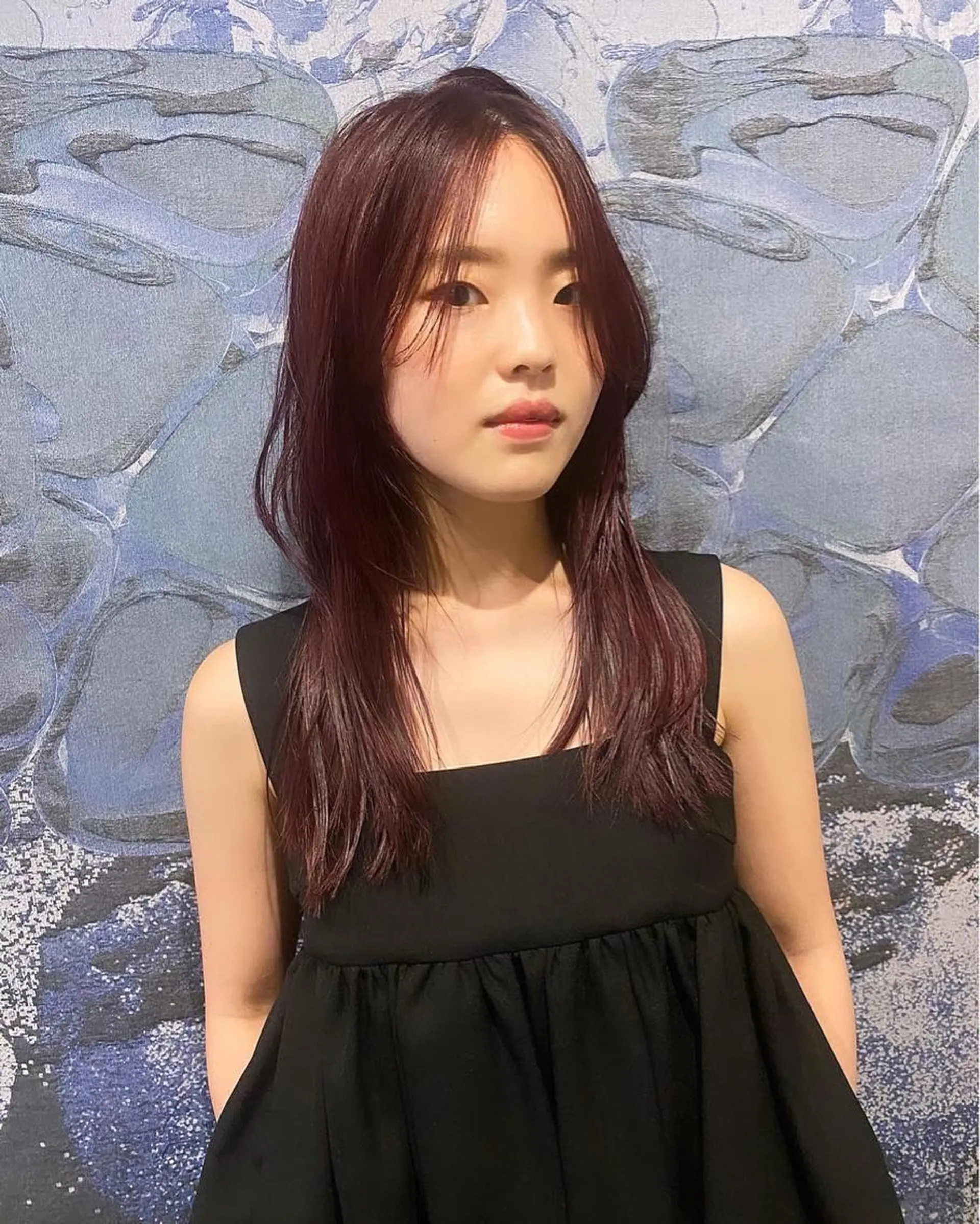 ミディアム カラー ヘアアレンジ ブリーチ ブリーチなしカラー レッドカラー 撮影モデル募集 🦋soemikaのヘアスタイル