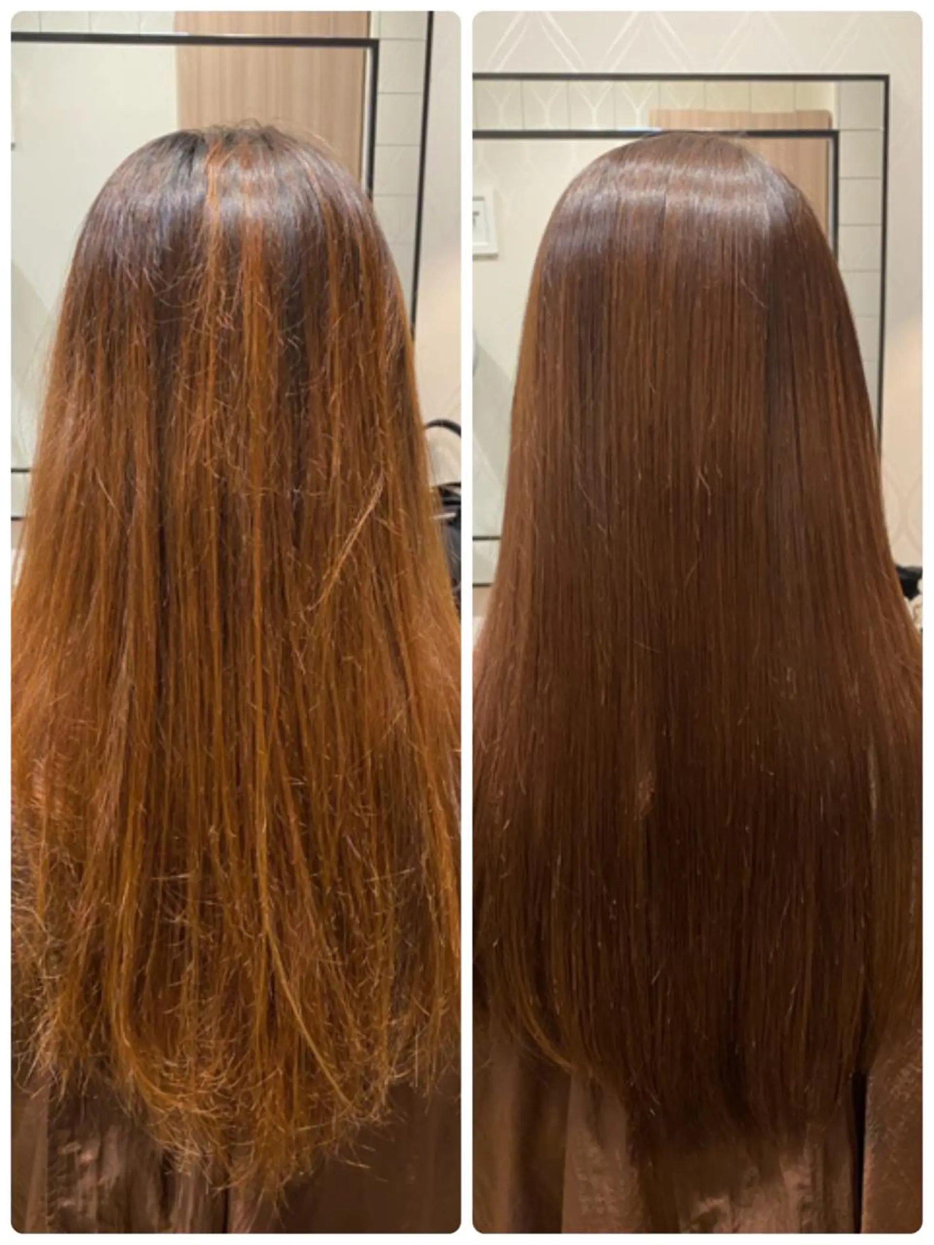 ロング カラー 髪質改善 中谷 明日香のヘアスタイル