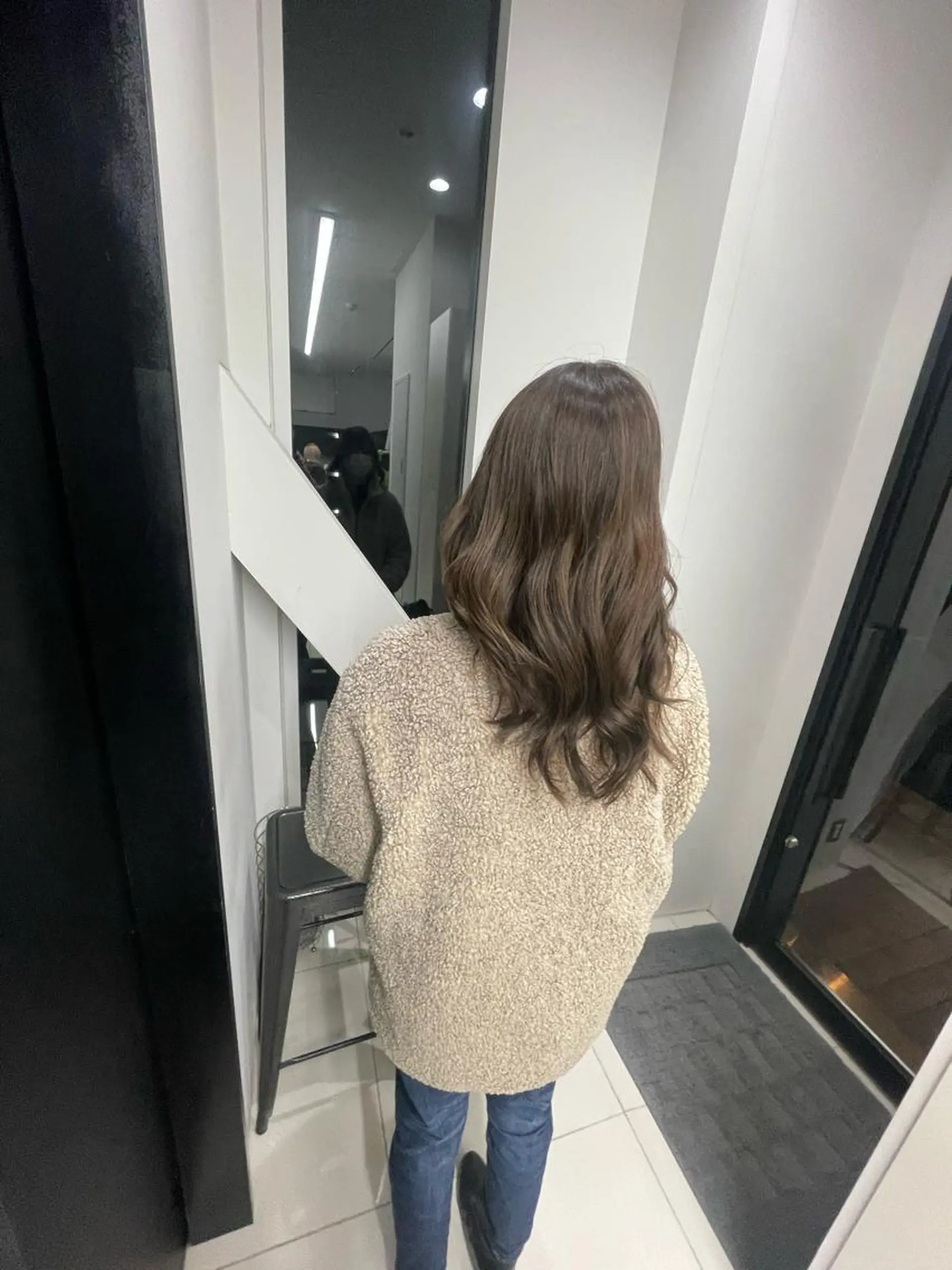 ミディアム カラー ハイライトカラー ハイライト ⭐️無料！カット モデル募集⭐️夕貴のヘアスタイル