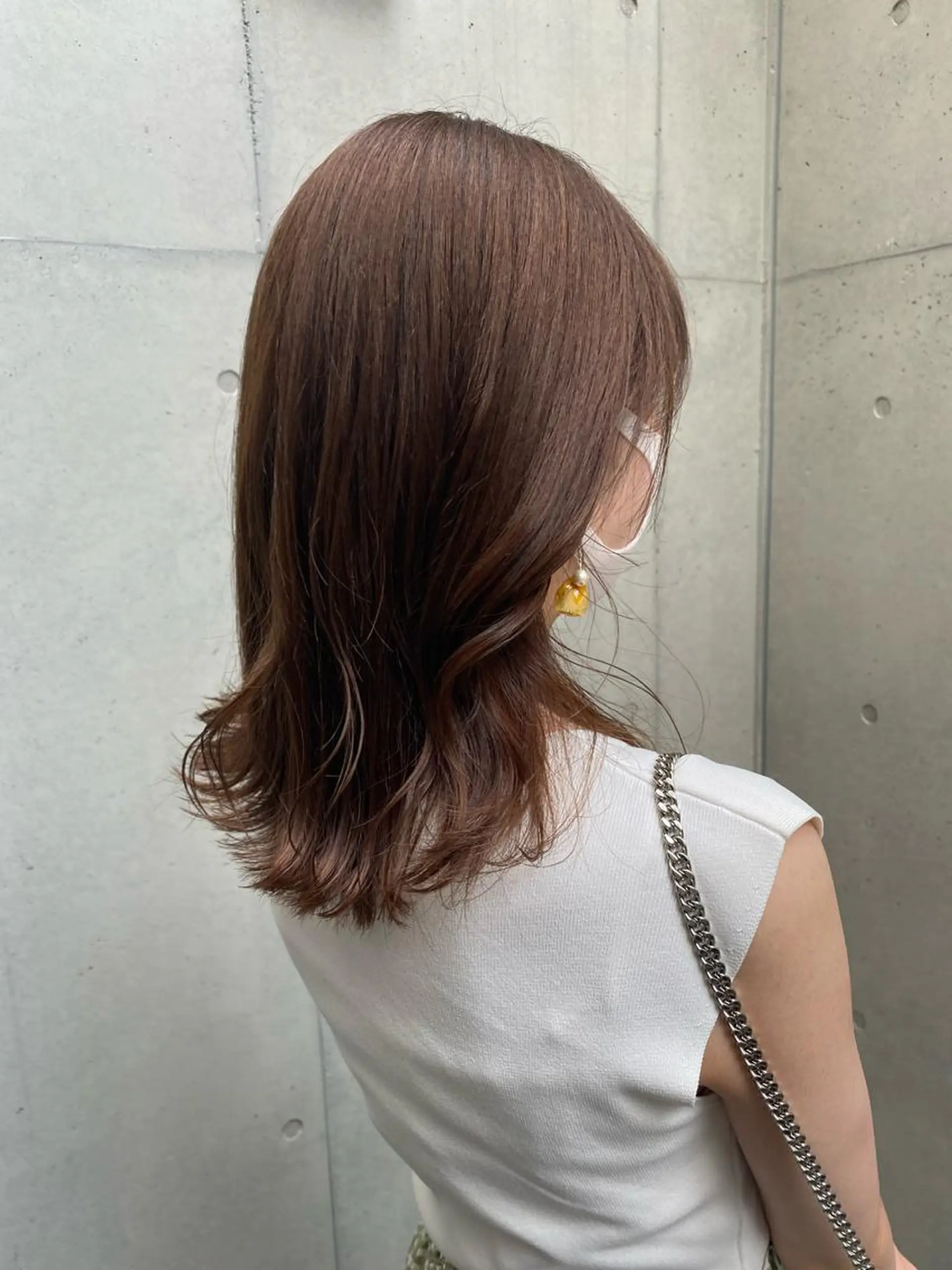 ミディアム ✨透明感カラー✨ 🦖佐々木未来🦕のヘアスタイル