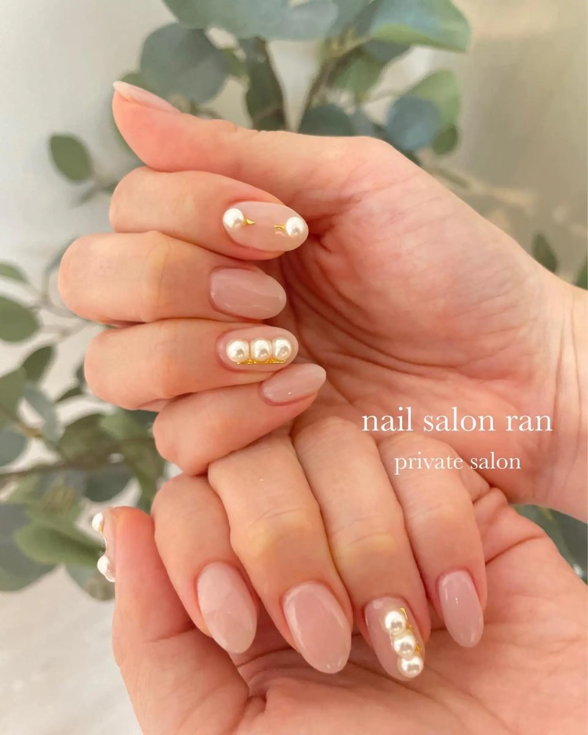 ネイル 持ち込み nailsalon ranのネイルデザイン