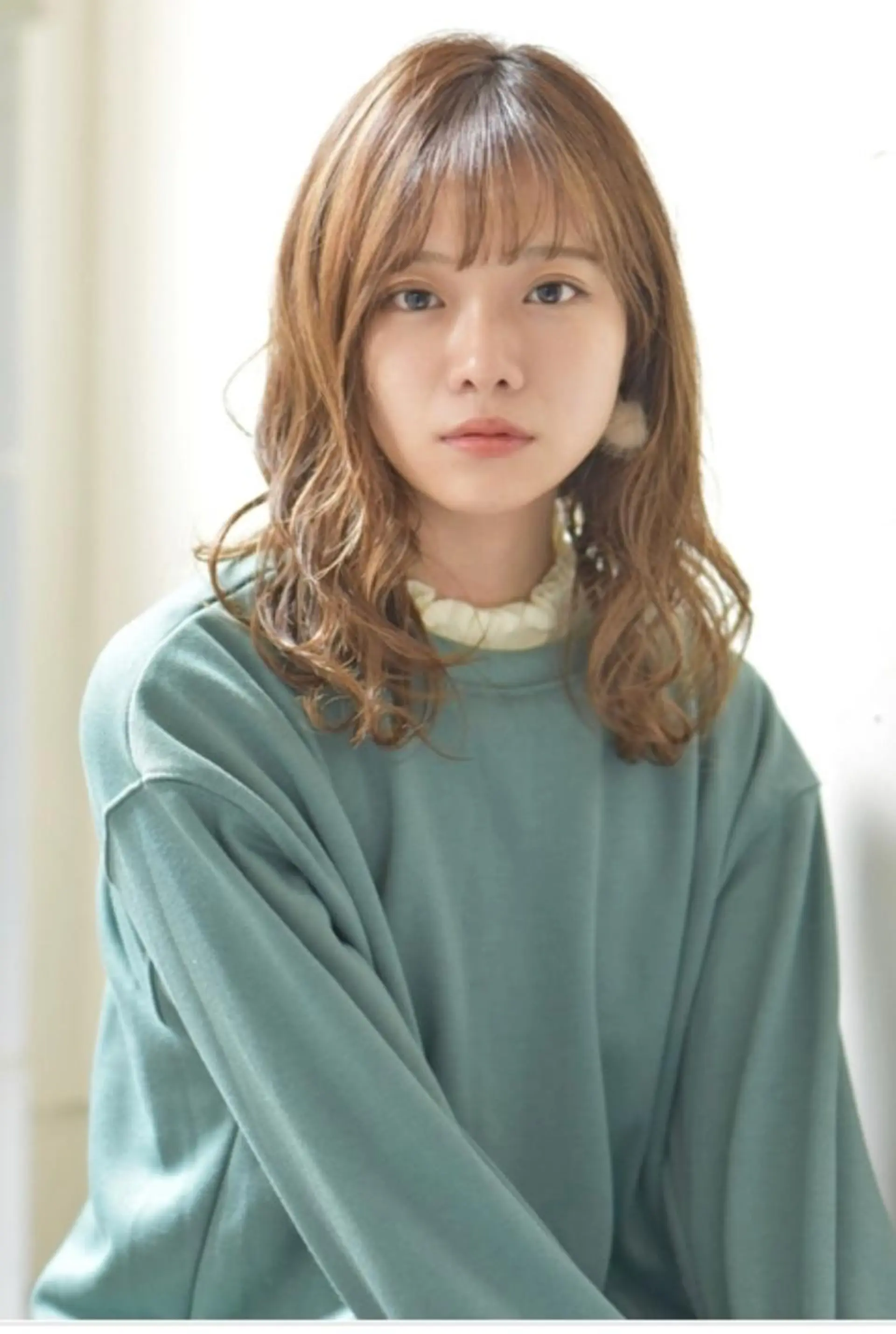ロング カット ヘアカラー 🌙FLYCKA ☀️縮毛矯正のヘアスタイル